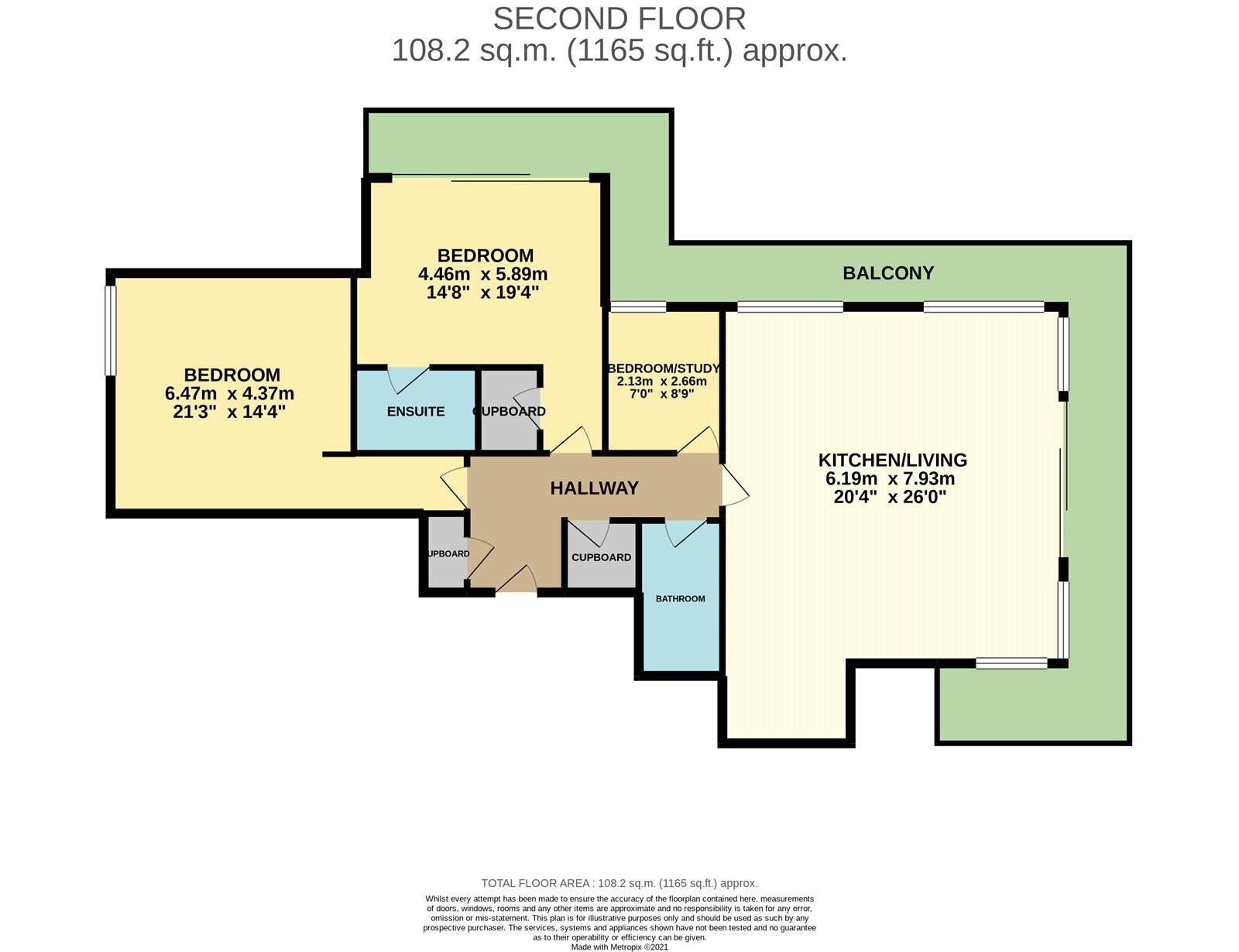 Lindsay Road, Poole, Dorset BH13, 3 bedroom flat for sale 60148043