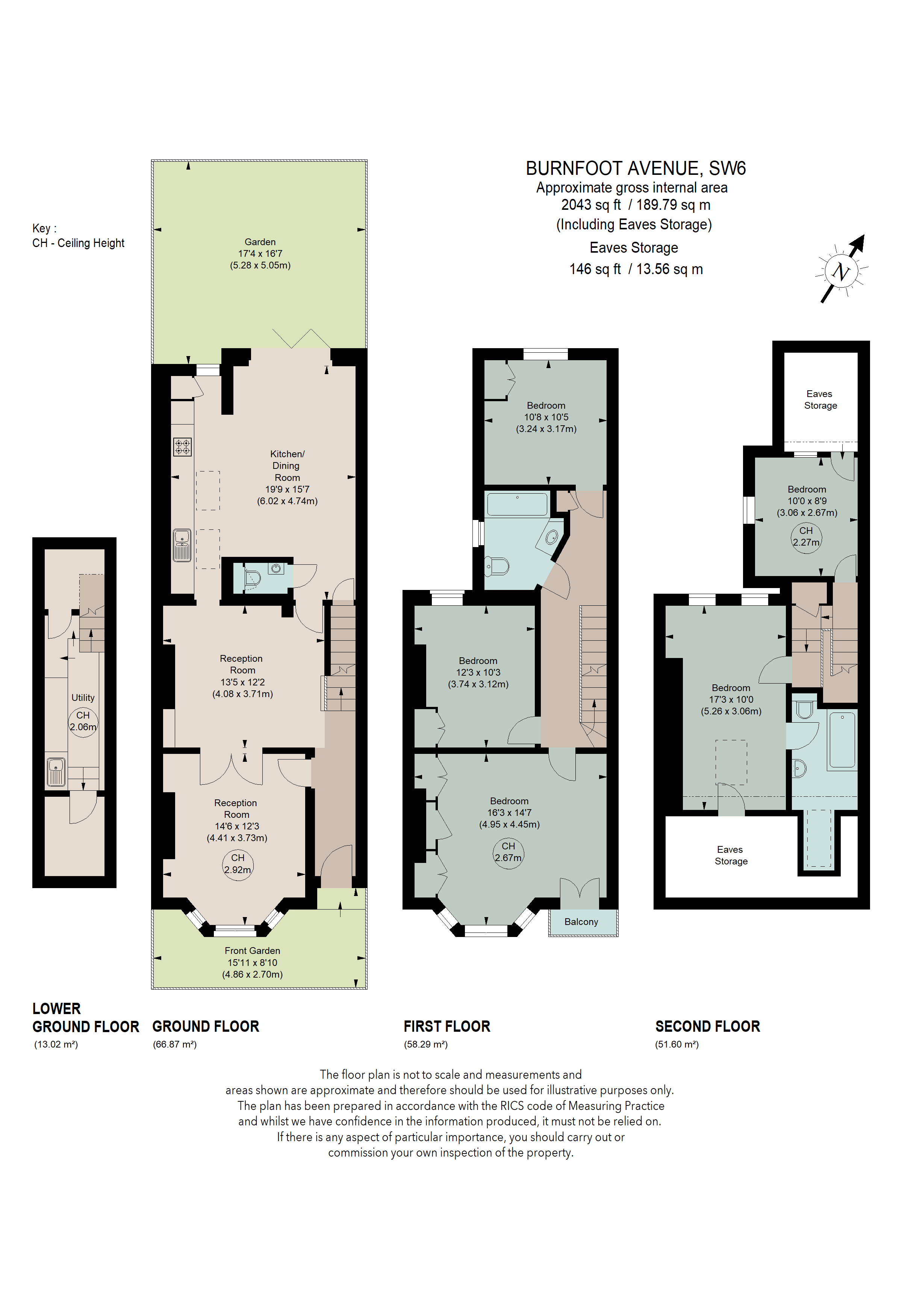 Burnfoot Avenue, London SW6, 4 bedroom terraced house for sale