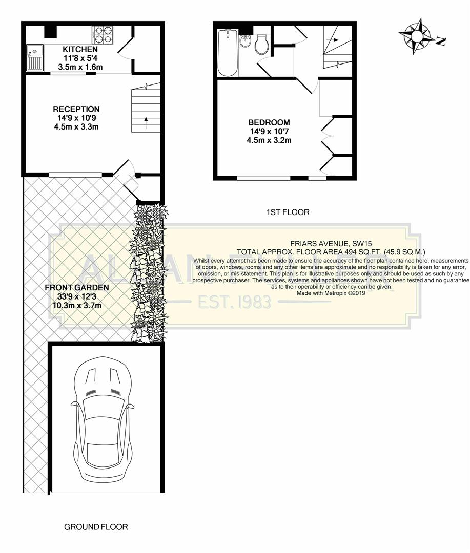 1 bed flat to rent in Friars Avenue, London SW15 68631270 Zoopla