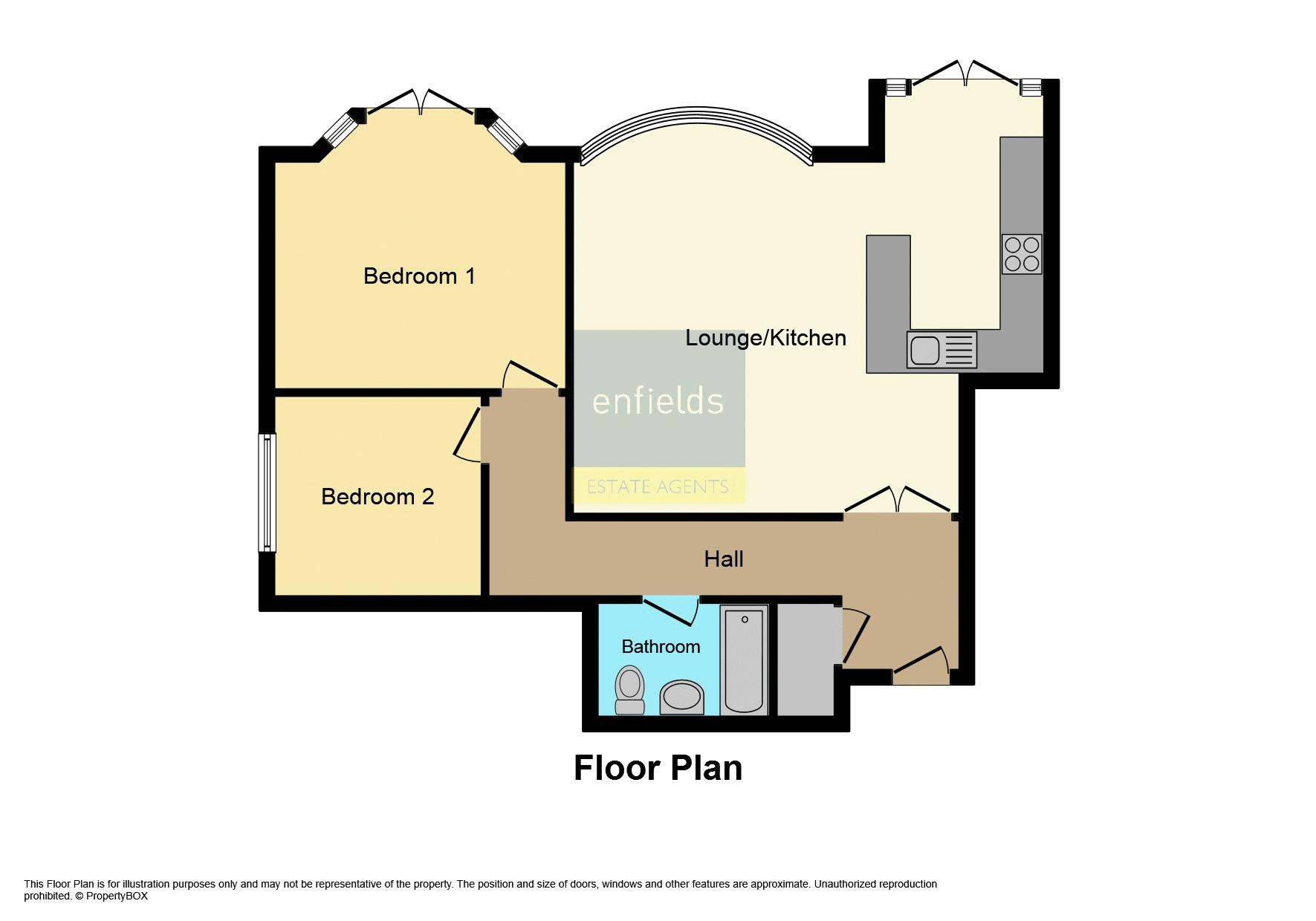 Portchester Road, Bournemouth BH8, 2 bedroom flat for sale 56181834