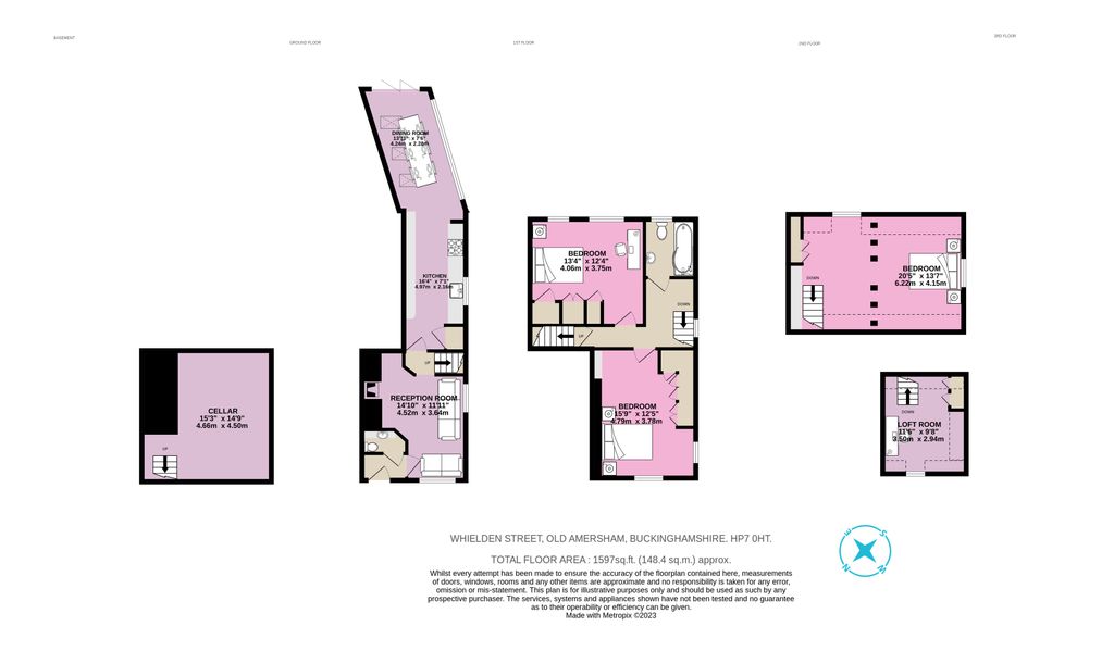 Whielden Street, Amersham HP7, 3 bedroom end terrace house for sale 63734457 PrimeLocation
