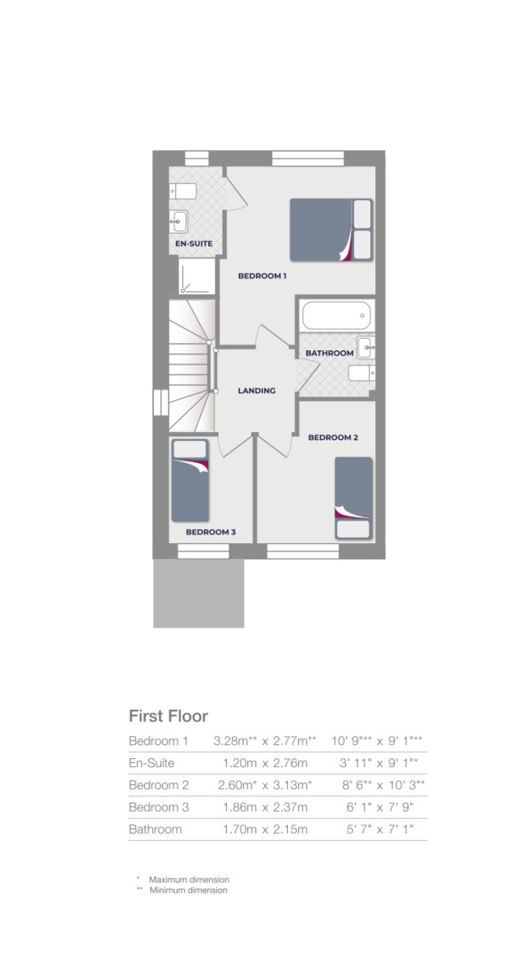 "The Ripon" at Low Willington, Willington, Crook DL15, 3 bedroom
