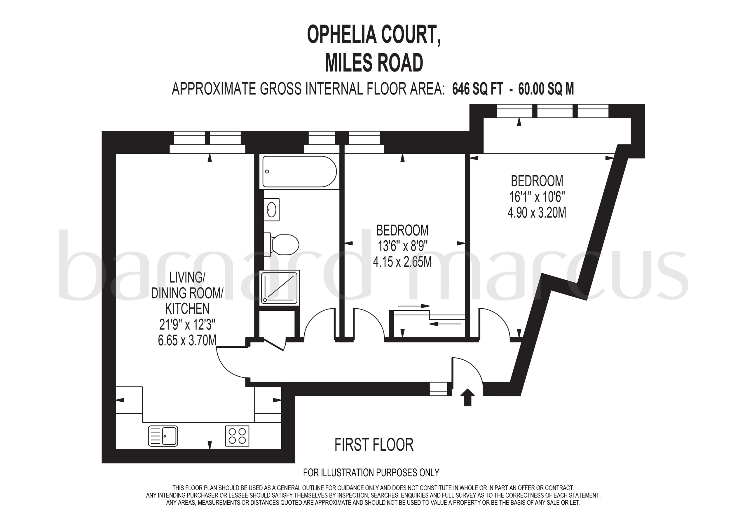 Ophelia Court, 138 Miles Road, Epsom KT19, 2 bedroom flat for sale 60426100 PrimeLocation