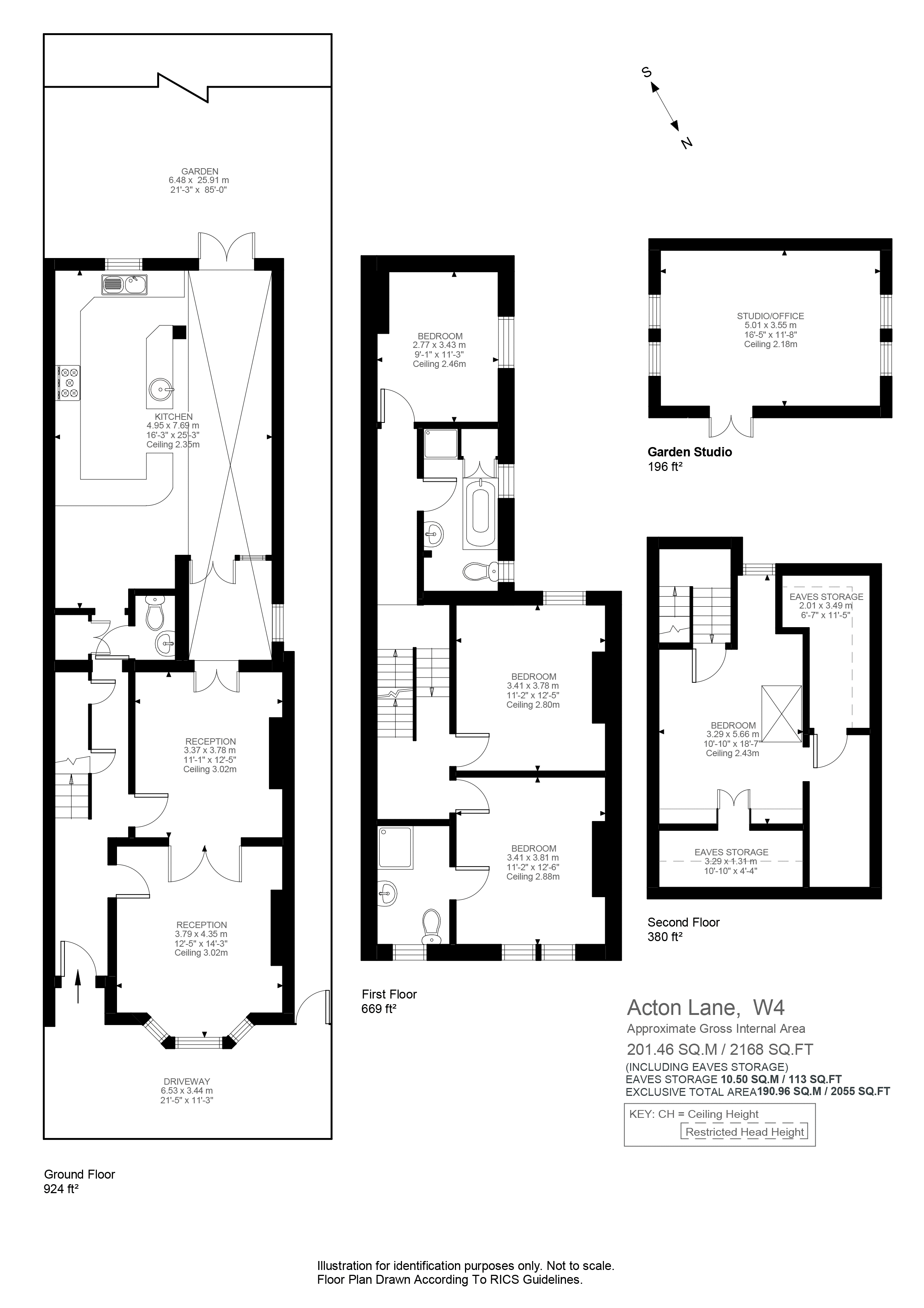 Acton Lane, Chiswick, London W4, 4 bedroom semidetached house for sale 59087349 PrimeLocation
