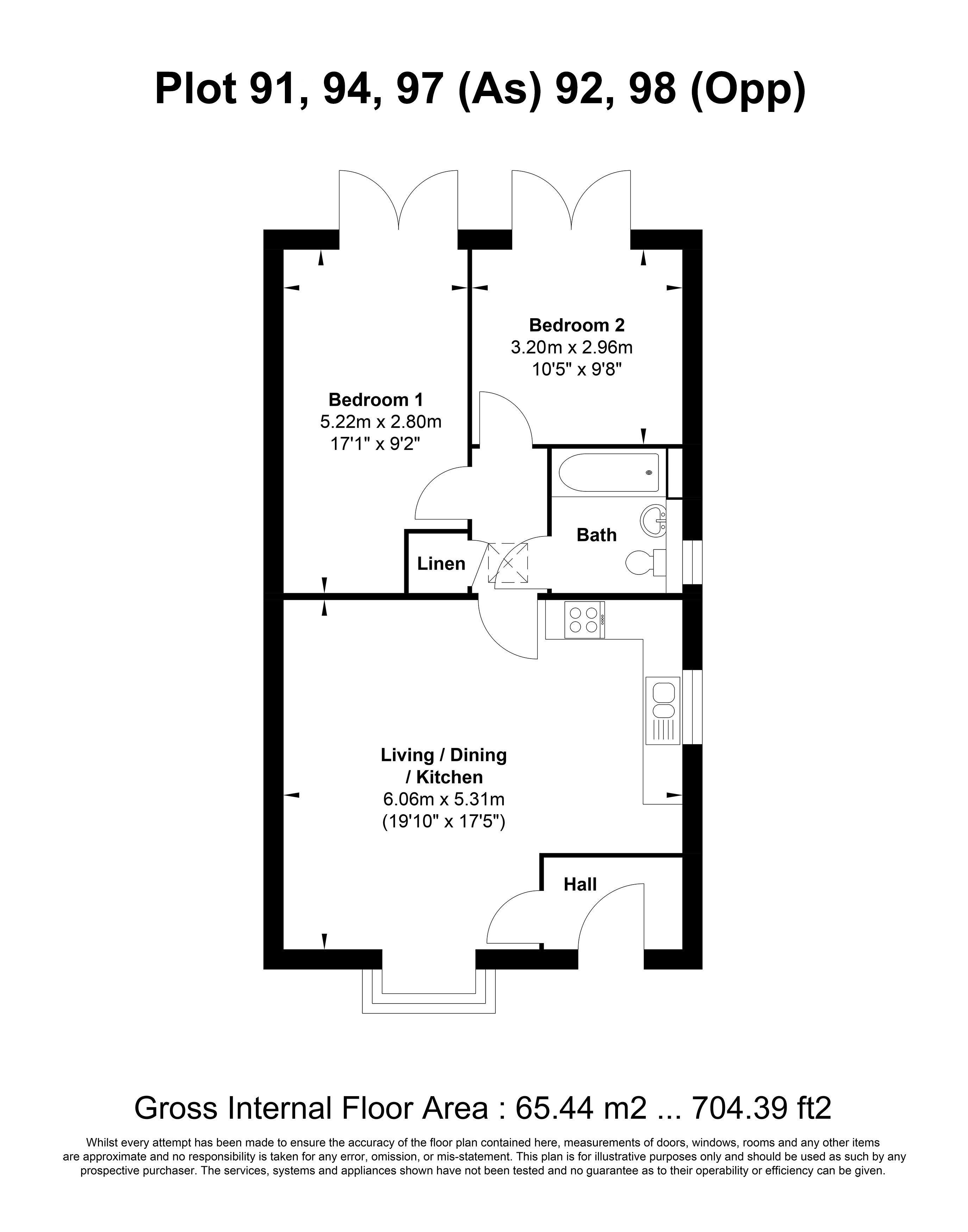 Vines Cross Way, Skelmersdale WN8, 2 bedroom semidetached bungalow for