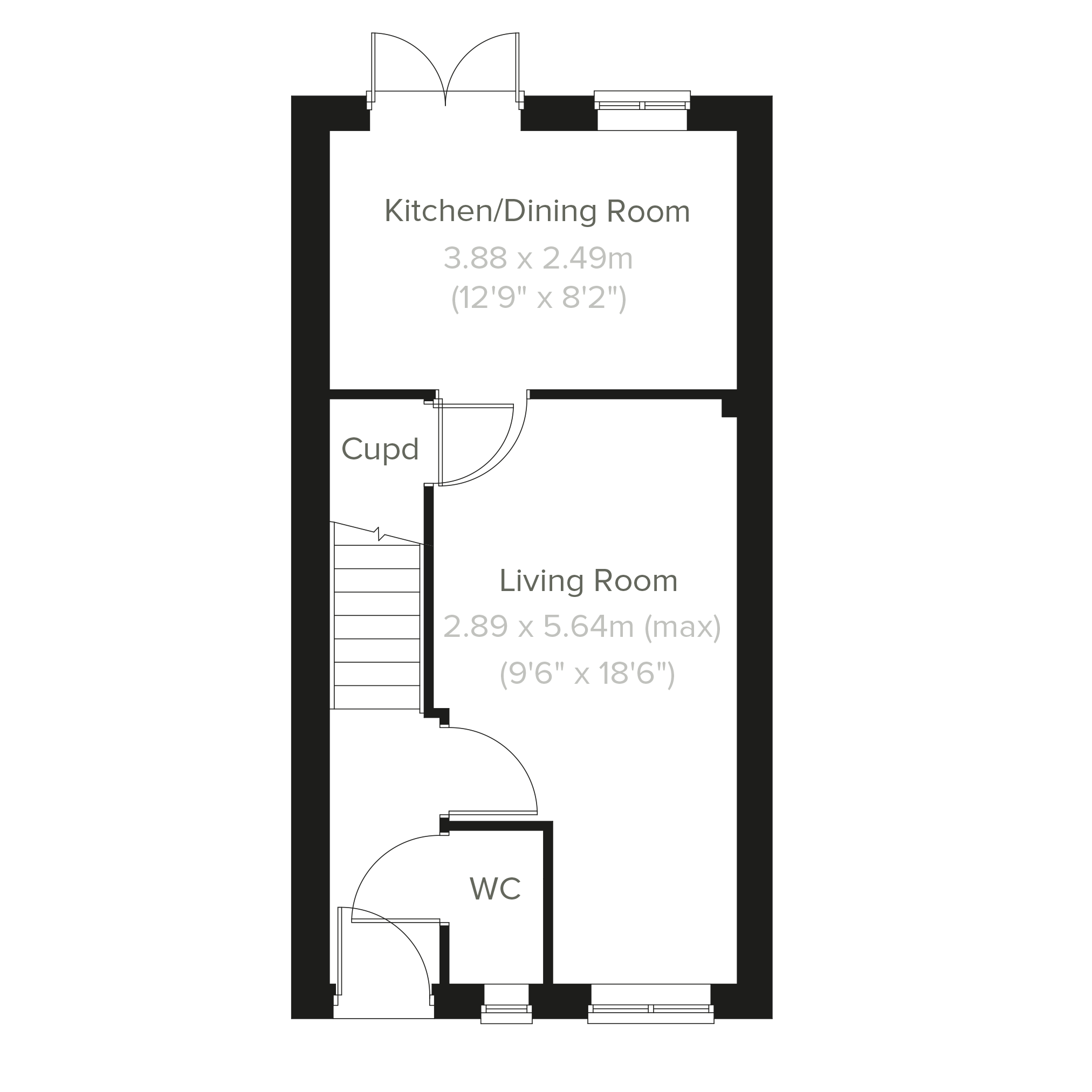 "Sunderland" at Dale Road South, Darley Dale, Matlock DE4, 2 bedroom