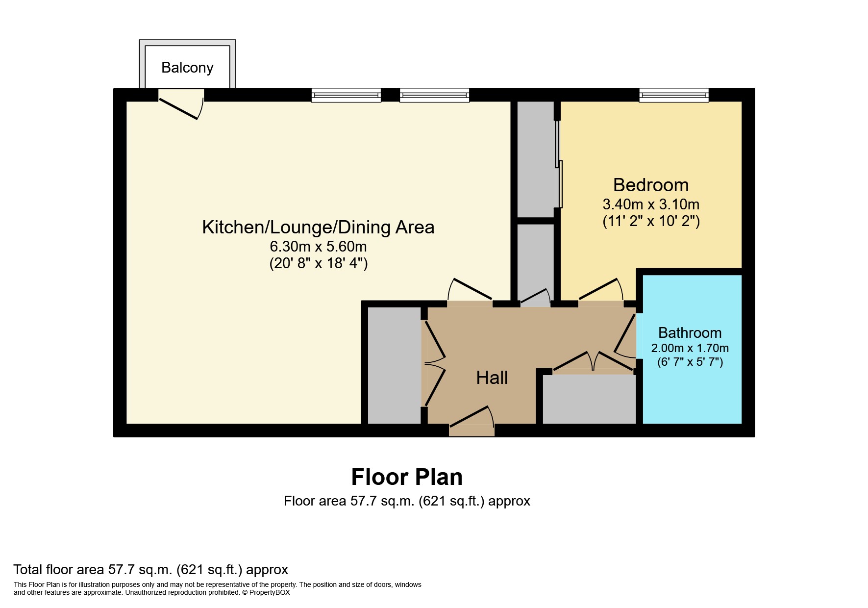 Mulberry Square, Braehead, Renfrew PA4, 1 bedroom flat for sale