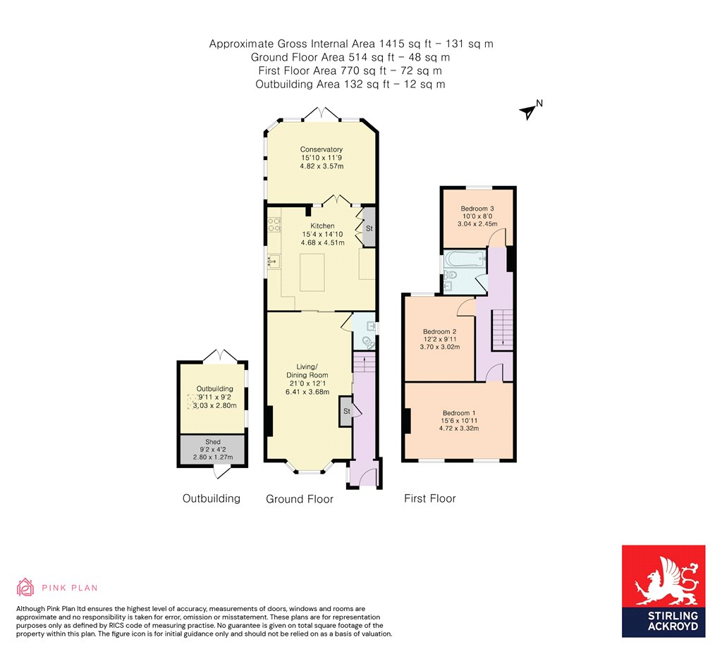 Thorpe Lea Road, Egham, Surrey TW20, 3 bedroom detached house for sale