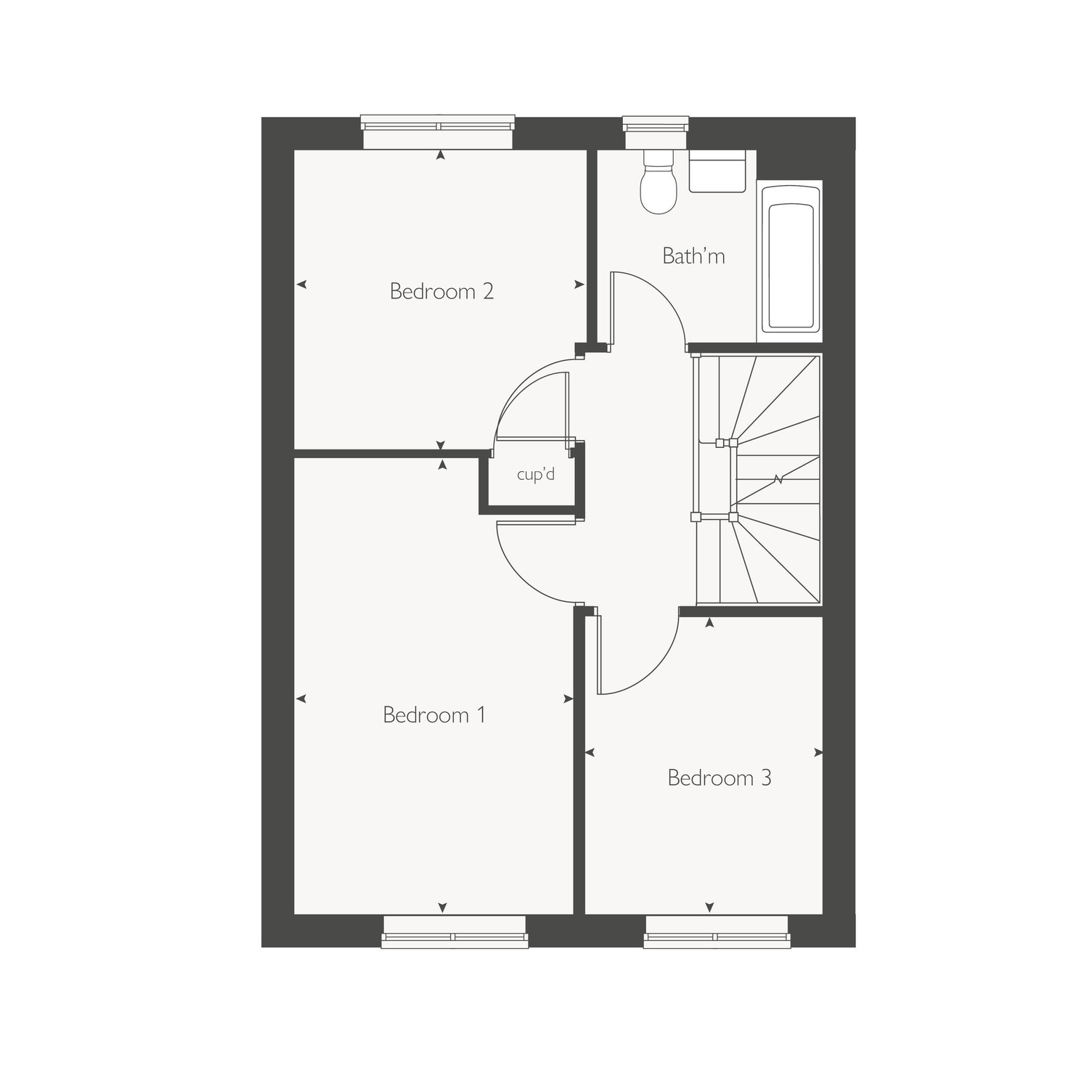"The Delph" at London Road, Norman Cross, Peterborough PE7, 3 bedroom