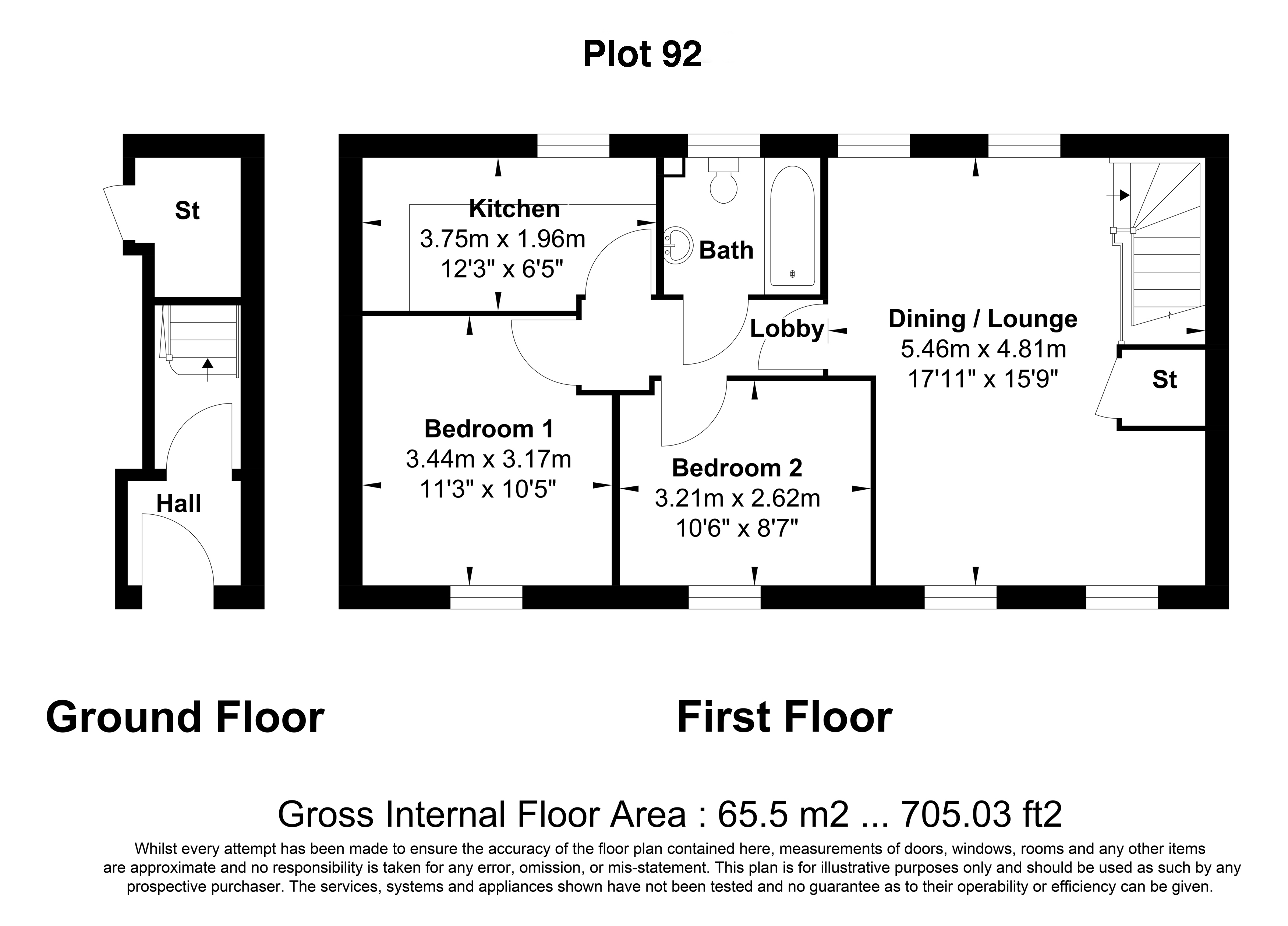 Blandings Way, Emsworth PO10, 2 bedroom flat for sale 60762504