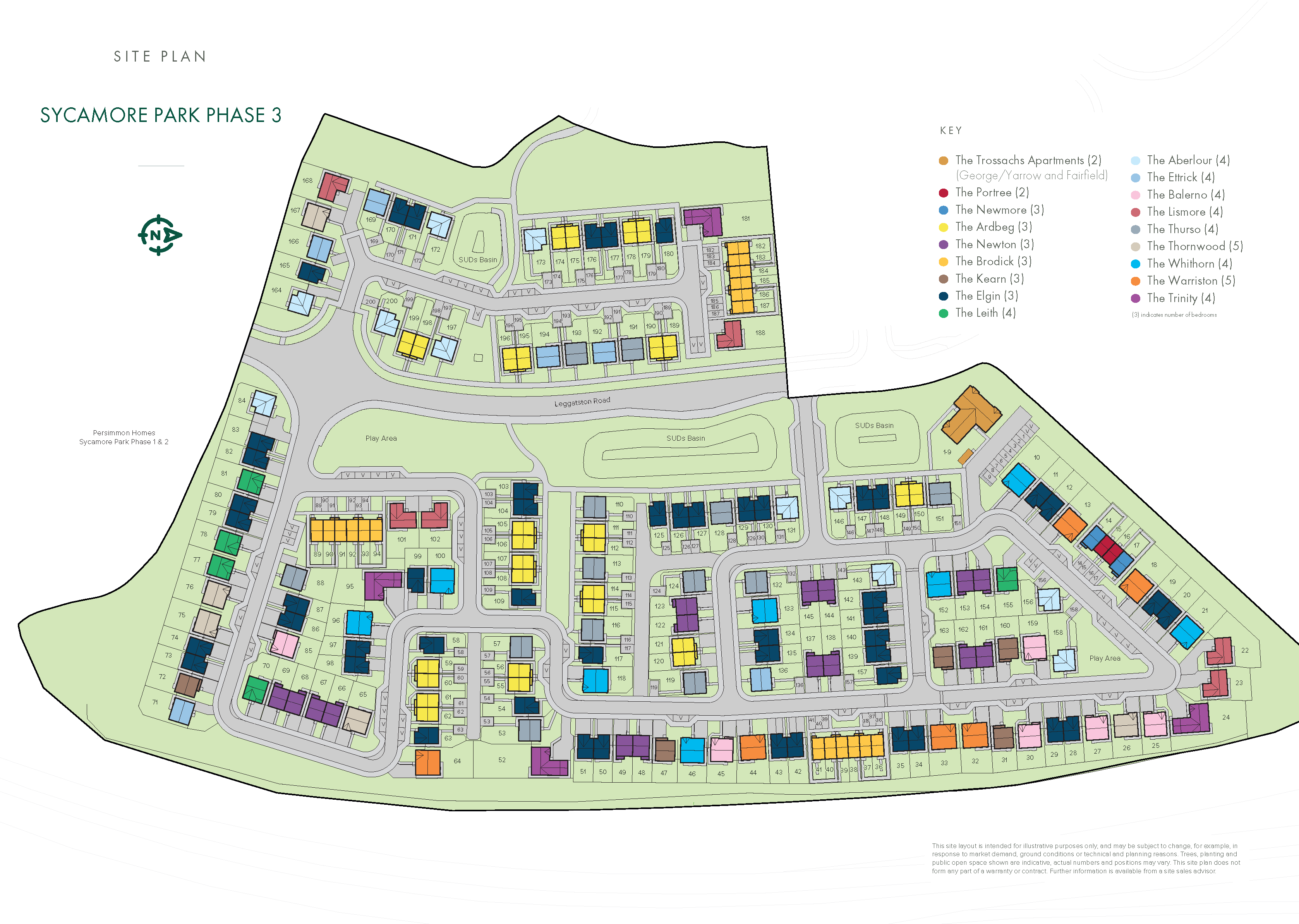 "The Ardbeg" at Patterton Range Drive, Glasgow G53, 3 bedroom semi