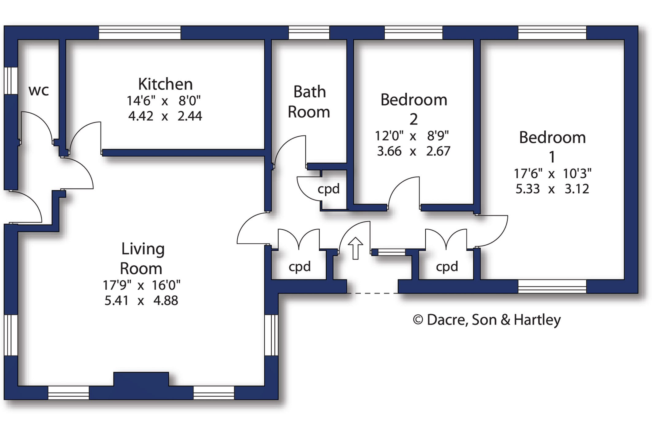 Starbotton, Skipton, North Yorkshire BD23, 2 bedroom bungalow for sale