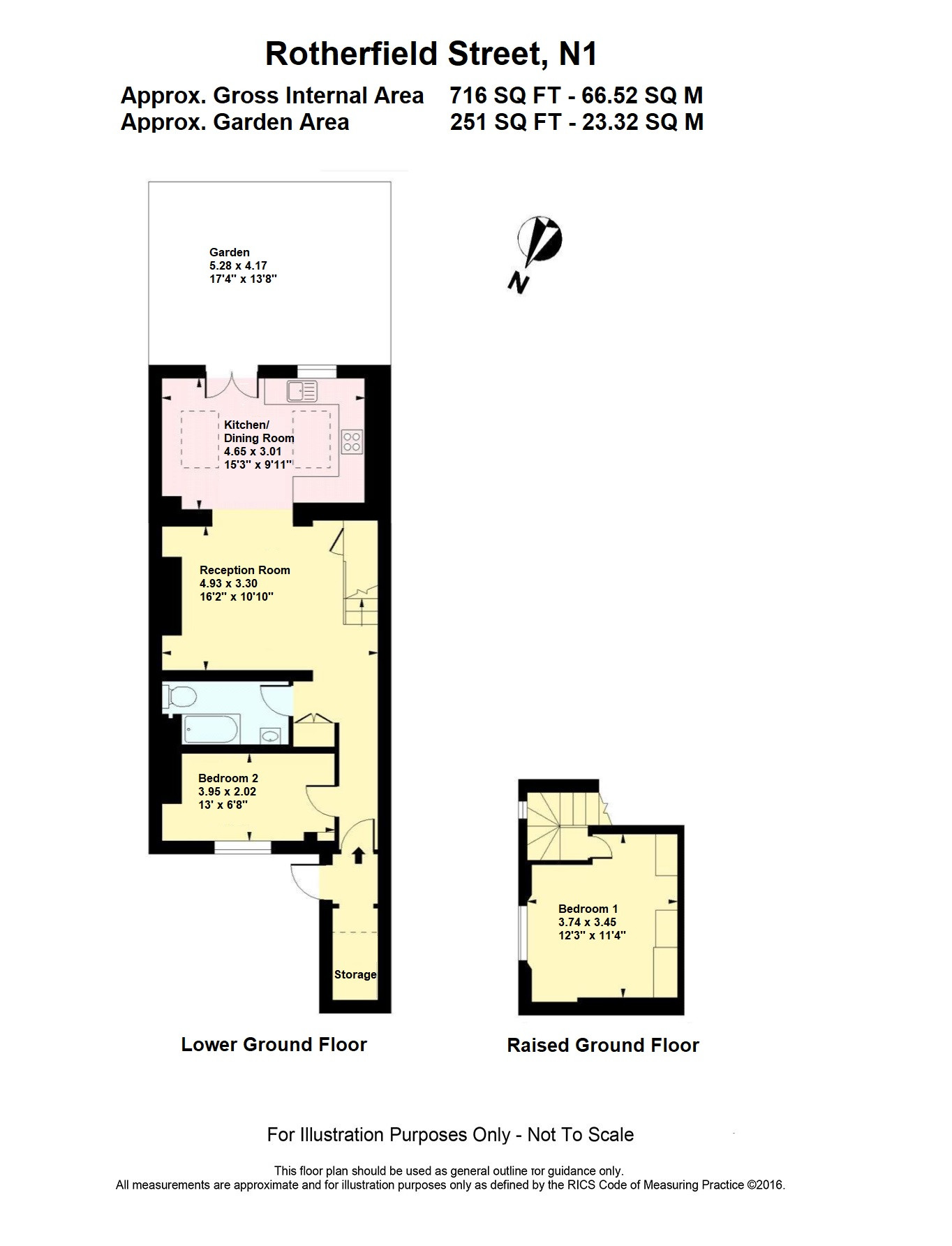 Rotherfield Street, Islington N1, 2 bedroom to rent