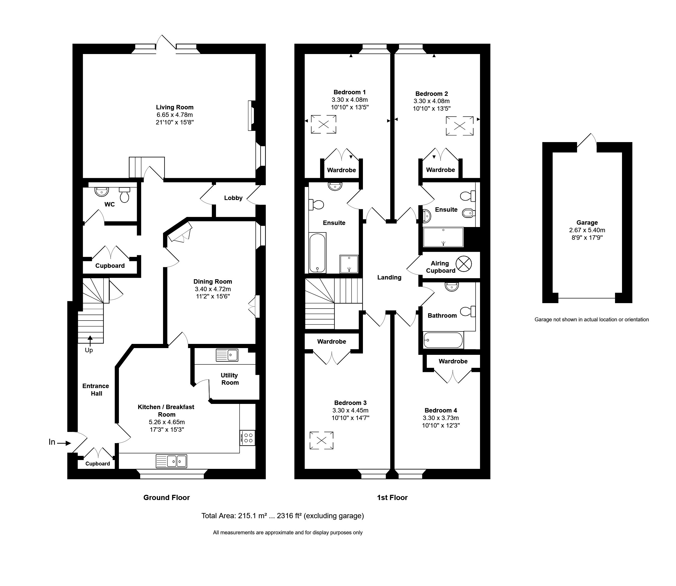 Charlton Road, Tetbury GL8, 4 bedroom terraced house for sale