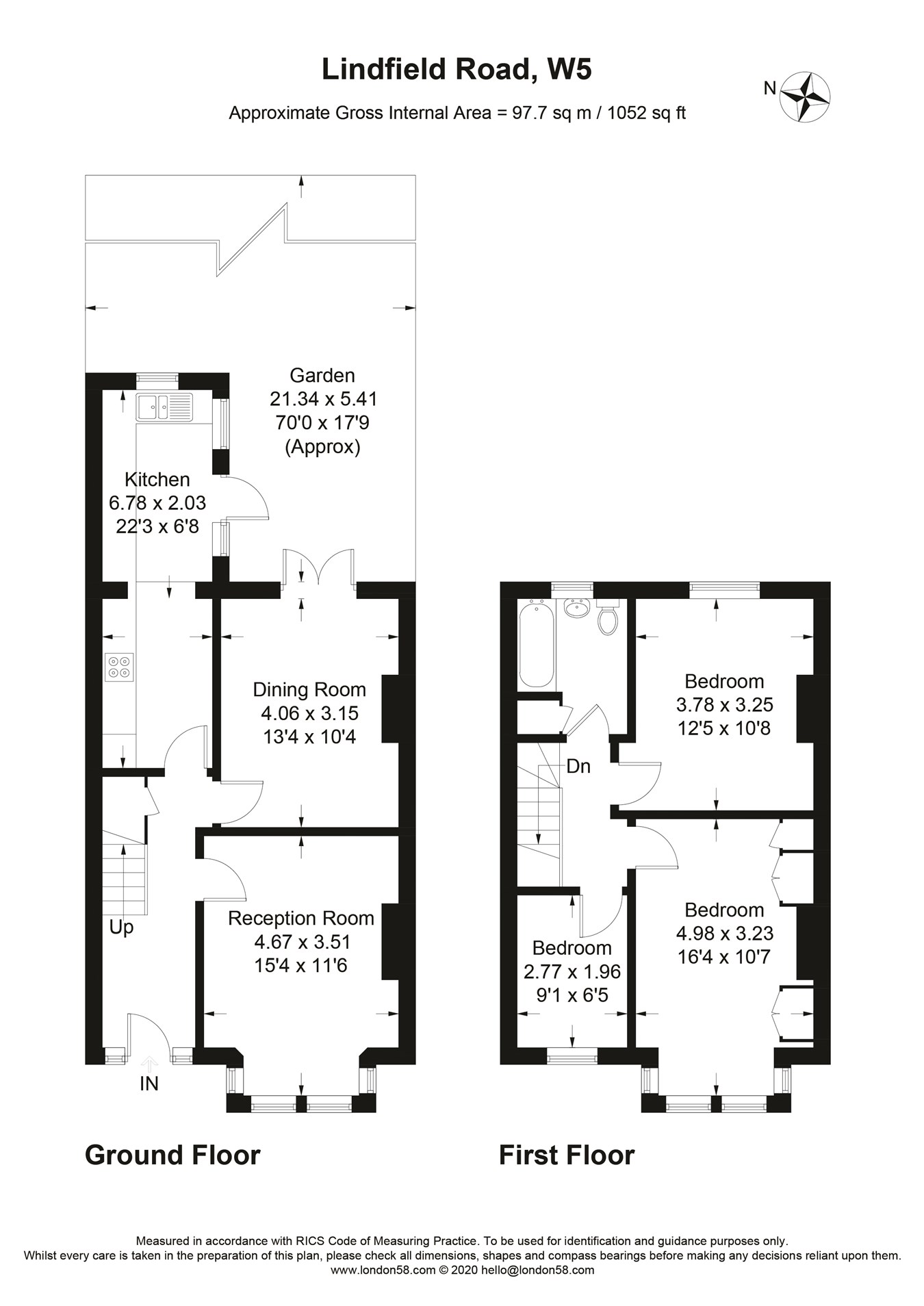 3 bed terraced house for sale in Lindfield Road, London W5 Zoopla