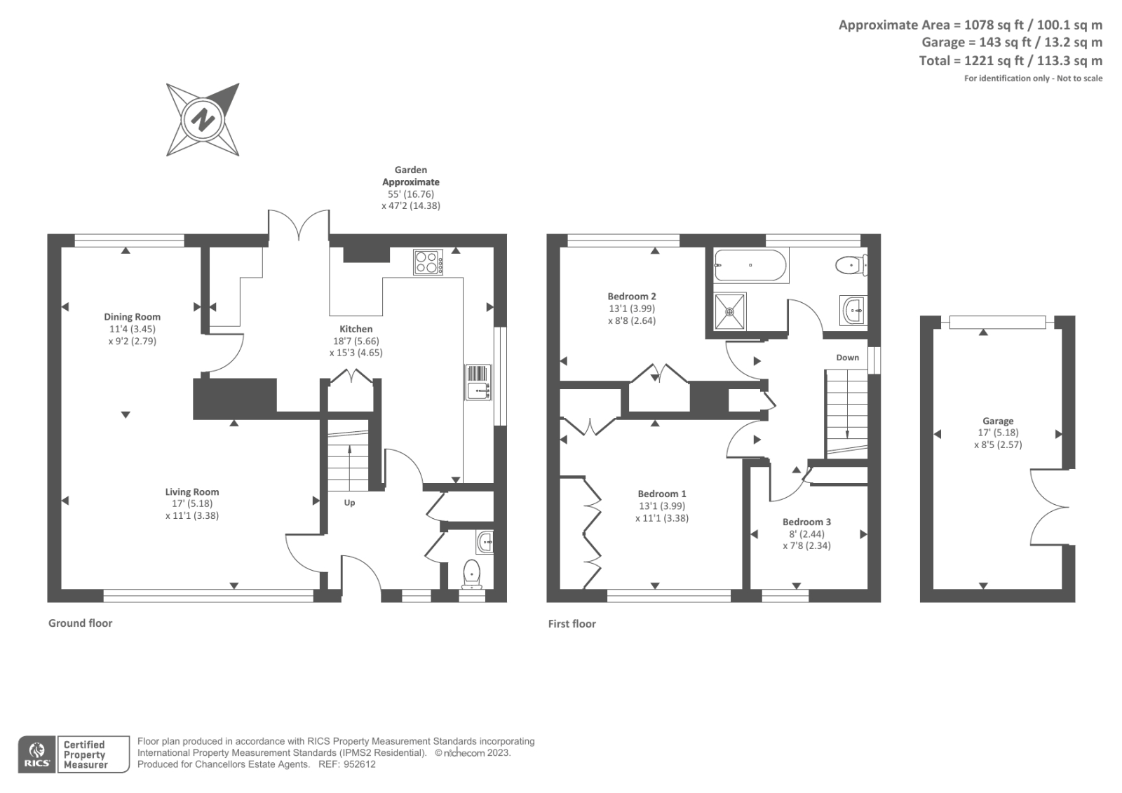 Farmers Close, Witney OX28, 3 bedroom linkdetached house for sale