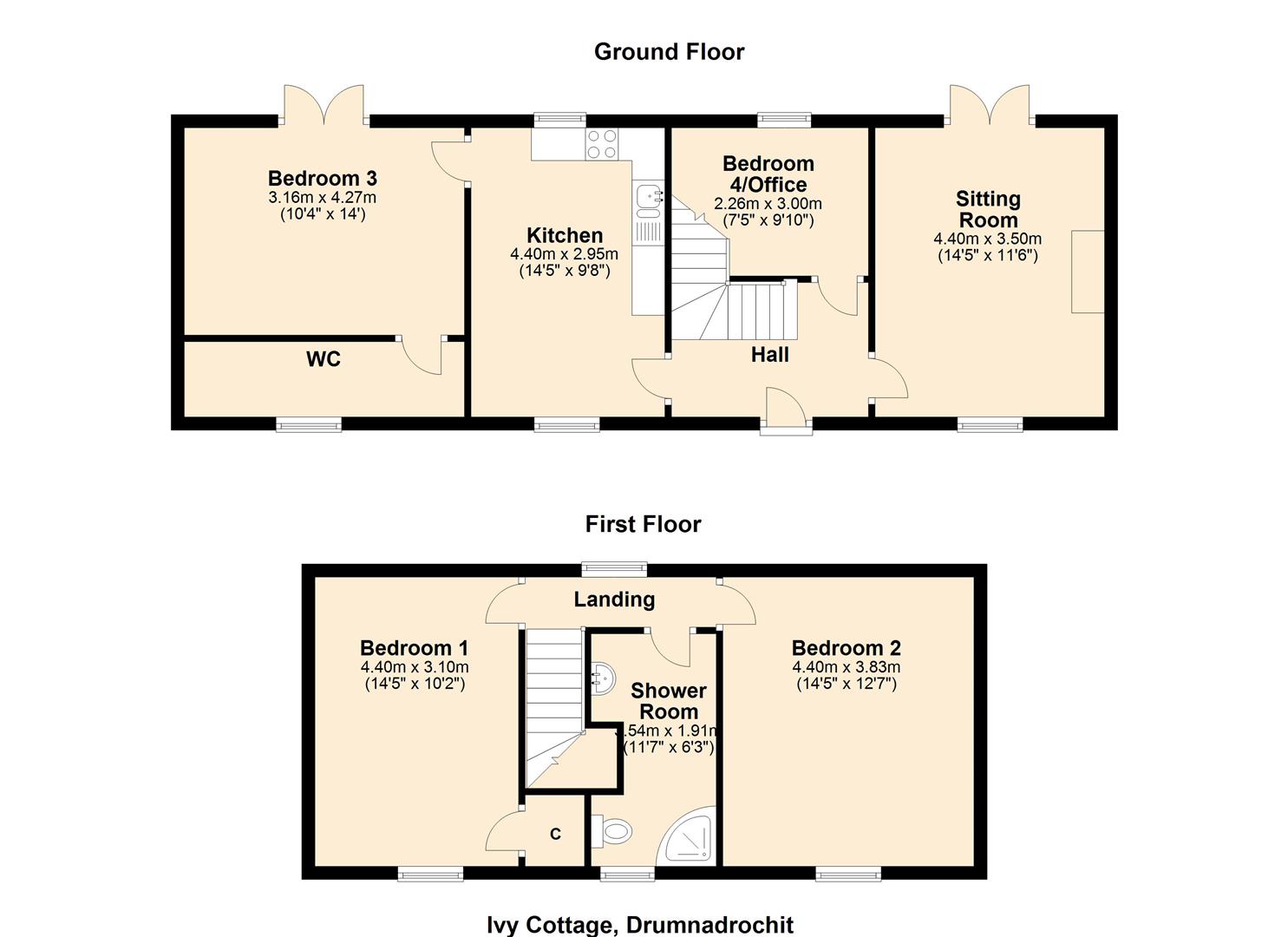 Lewiston, Drumnadrochit, Inverness IV63, 4 bedroom detached house for