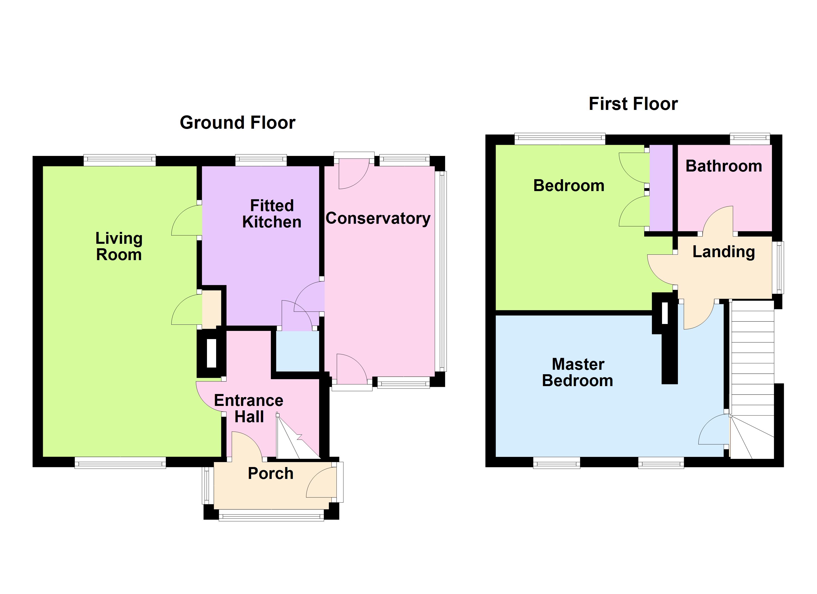 2 bed semidetached house for sale in Garth Crescent, Winlaton, Blaydon