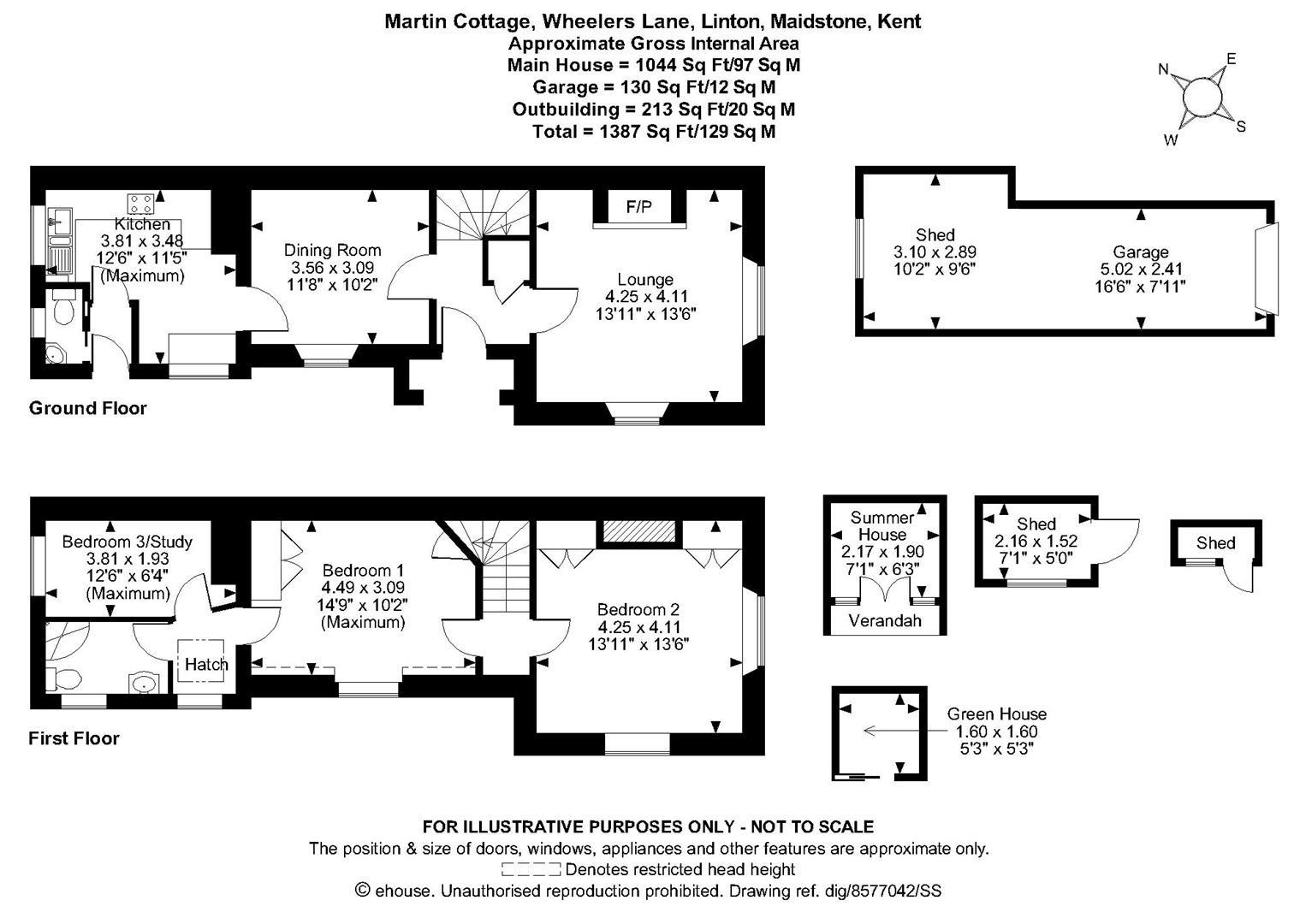 Wheelers Lane, Linton, Maidstone ME17, 3 bedroom semidetached house
