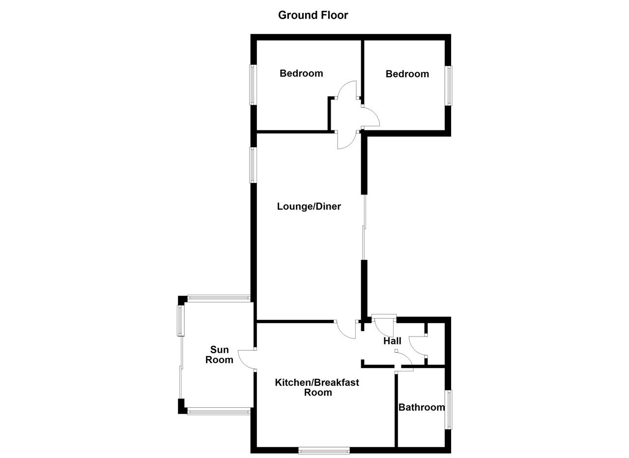 Oakley Road, Dovercourt, Harwich CO12, 2 bedroom bungalow for sale