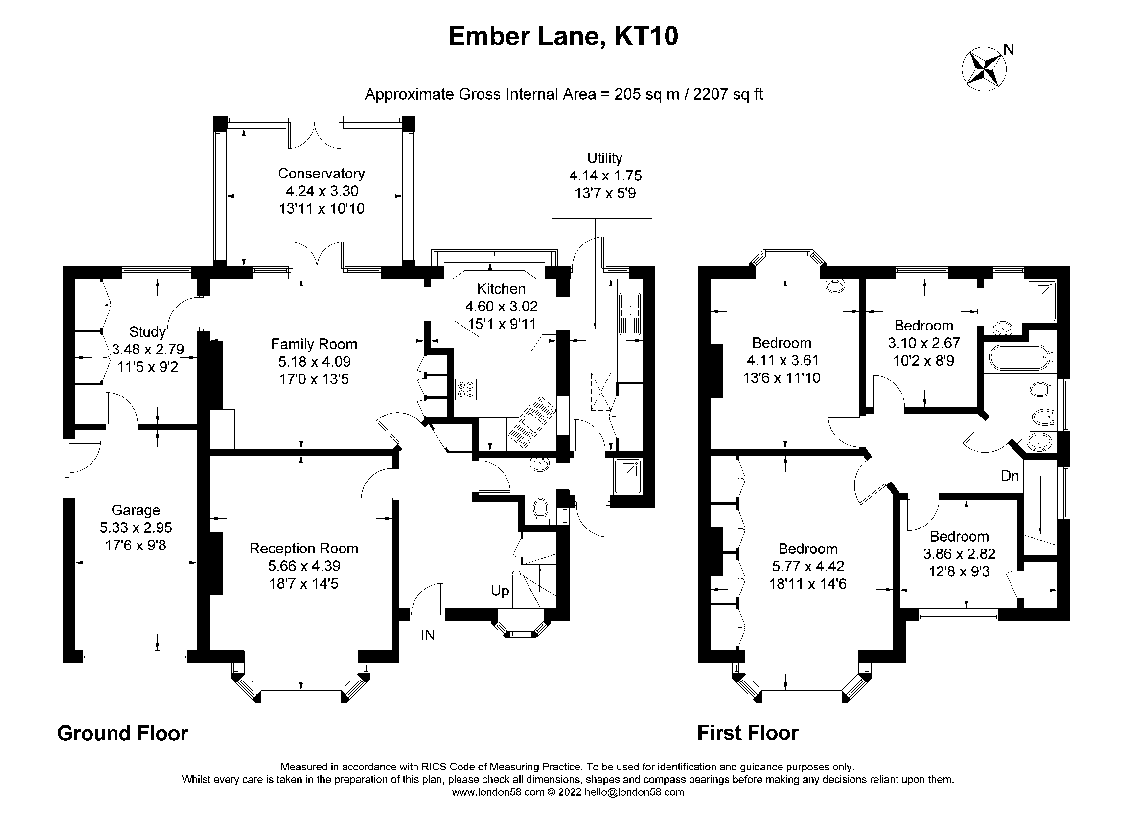 Ember Lane, Esher KT10, 4 bedroom detached house for sale 64754833