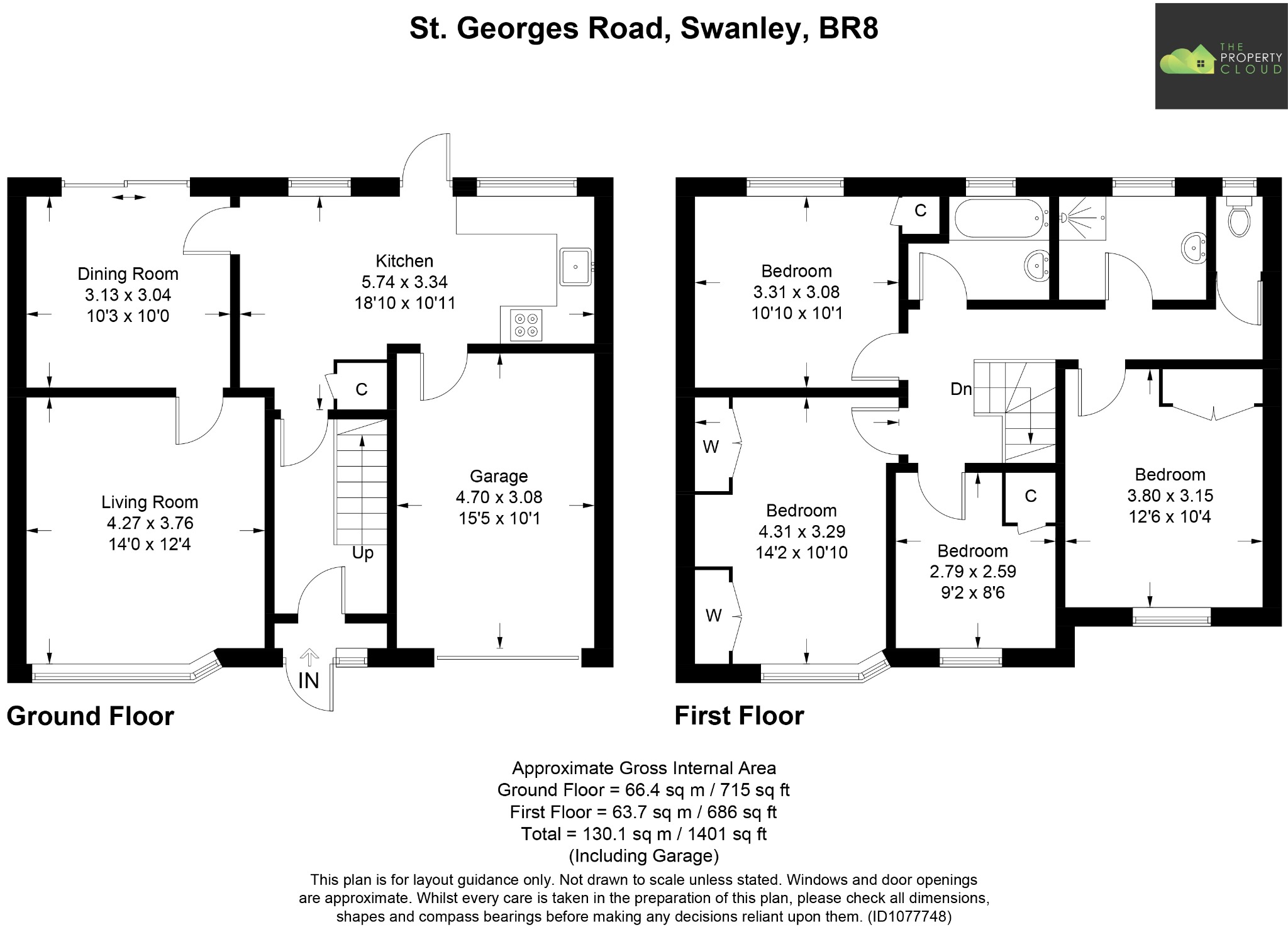 St. Road, Swanley, Kent BR8, 4 bedroom semidetached house for sale 67337499