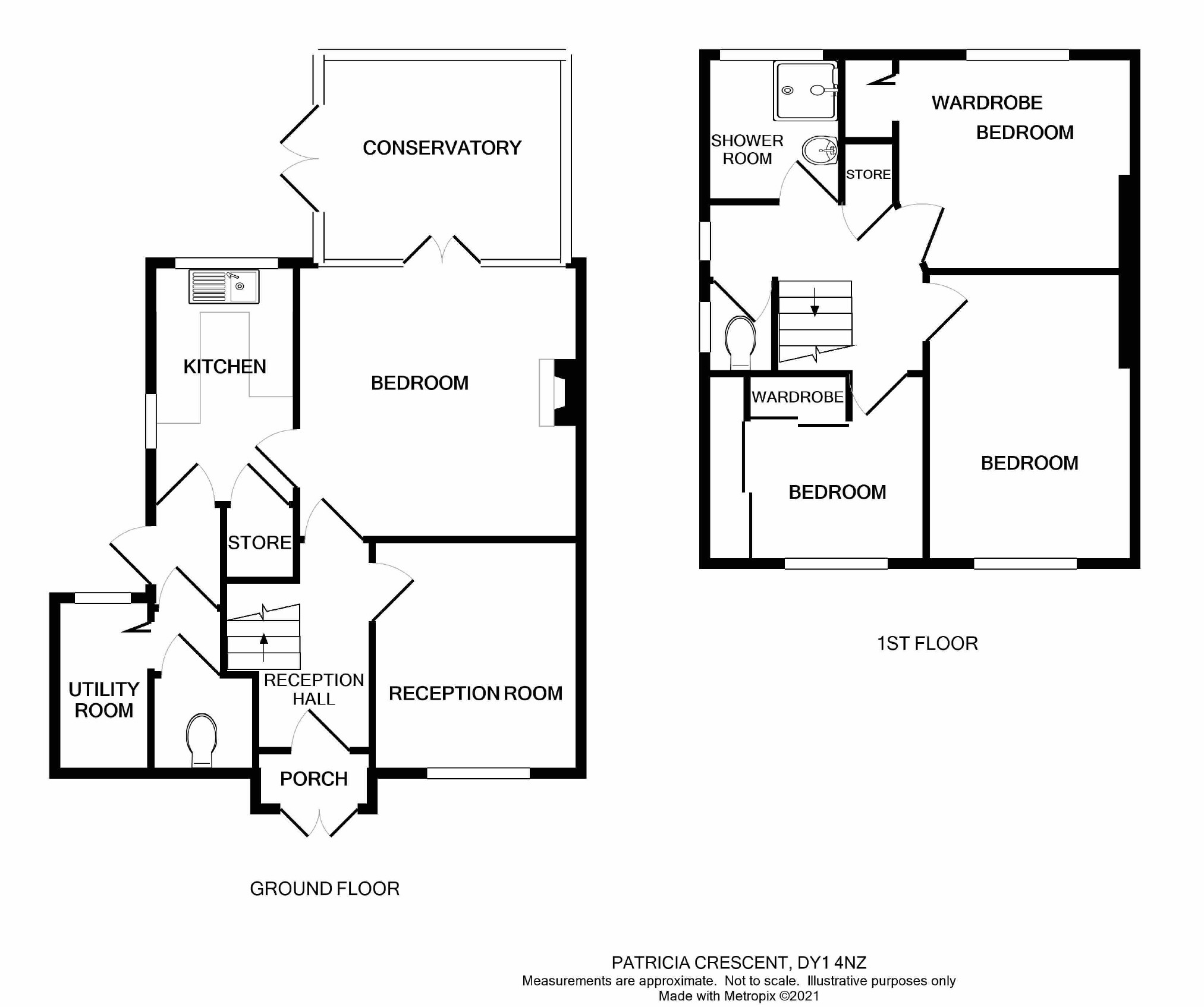 Patricia Crescent, Dudley DY1, 3 bedroom semidetached house for sale
