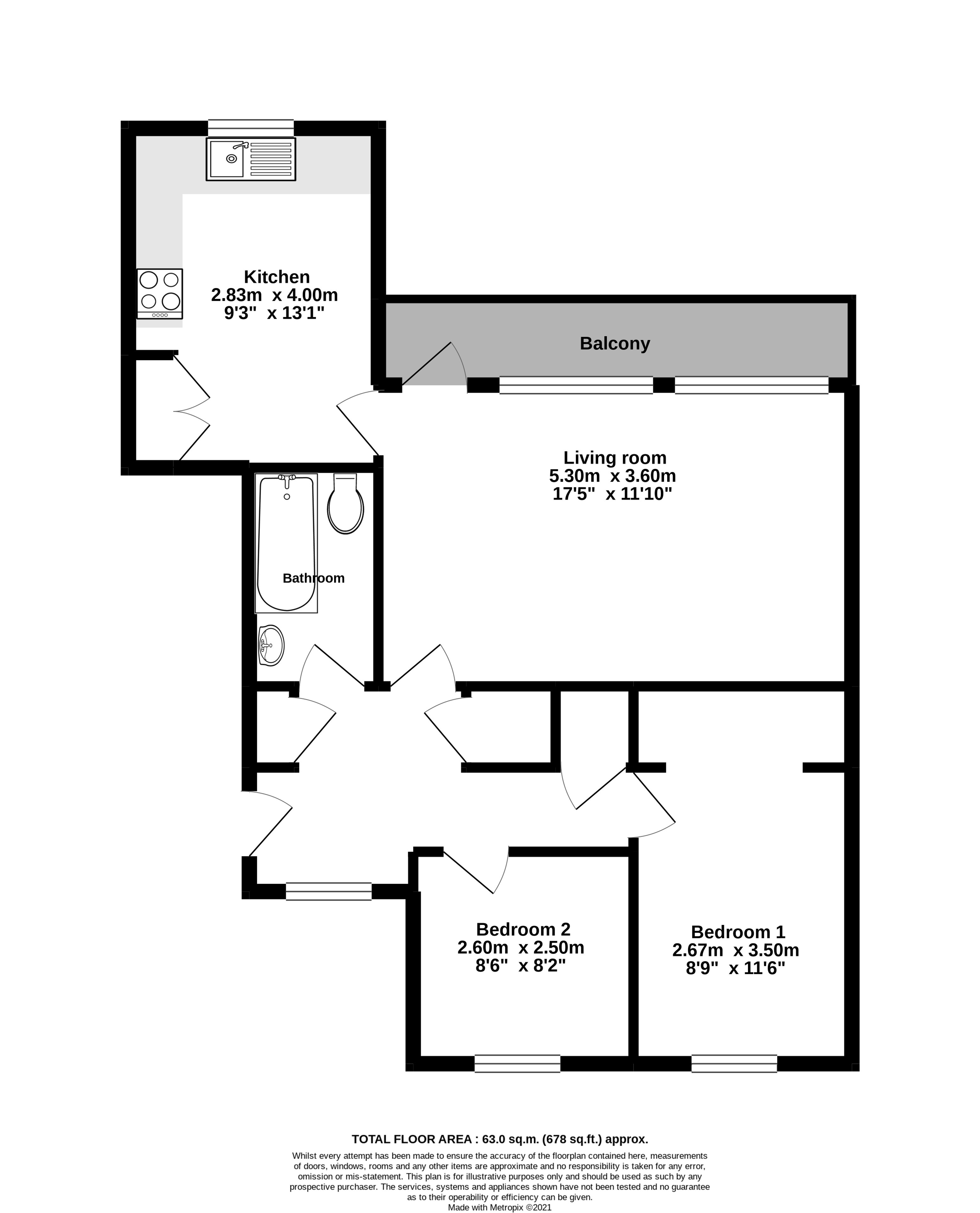 Ward Royal, Windsor, Berkshire SL4, 2 bedroom flat for sale 63381757