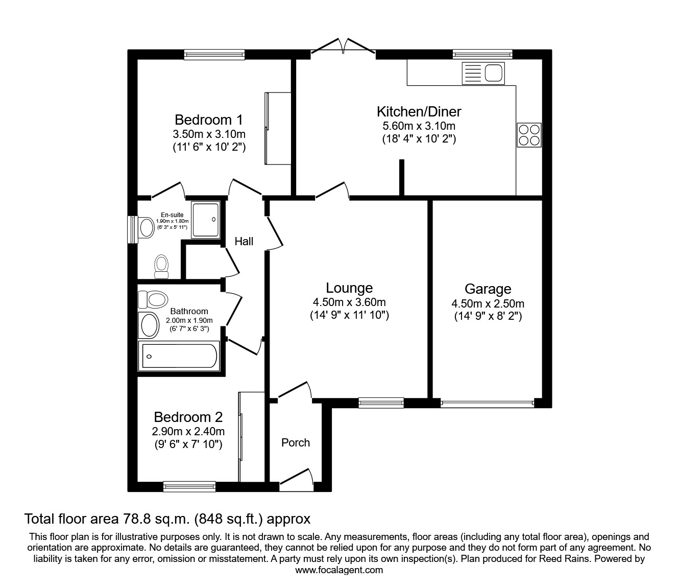 Fleming Way, Willington, Crook, Durham DL15, 2 bedroom bungalow for