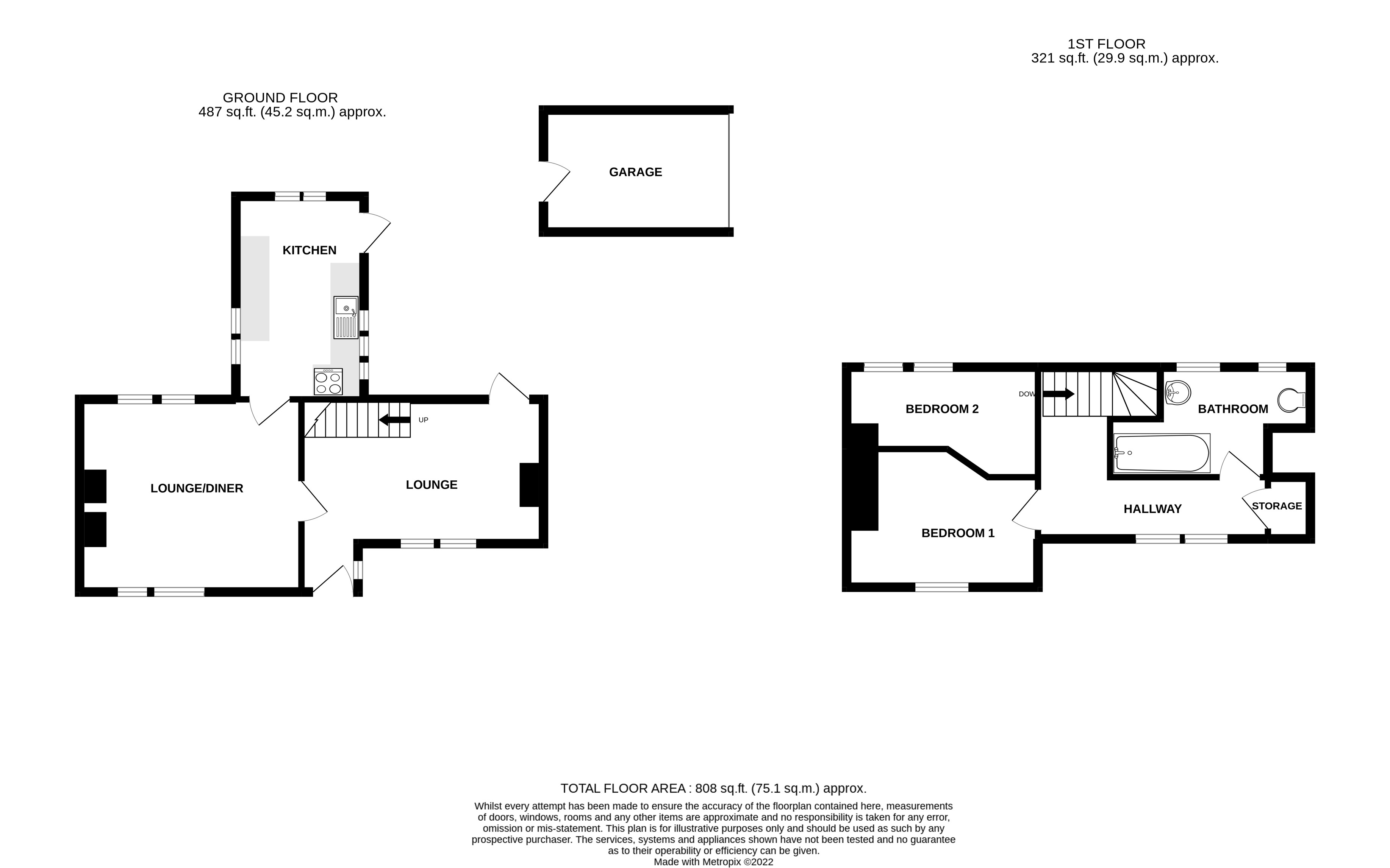 Plough Lane, Wallington SM6, 2 bedroom terraced house for sale