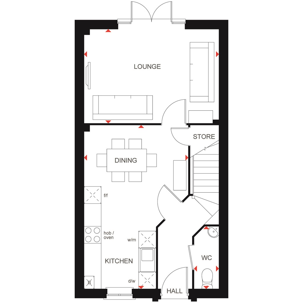 "Ashurst" at Rocky Lane, Haywards Heath RH16, 3 bedroom terraced house for sale 61579291