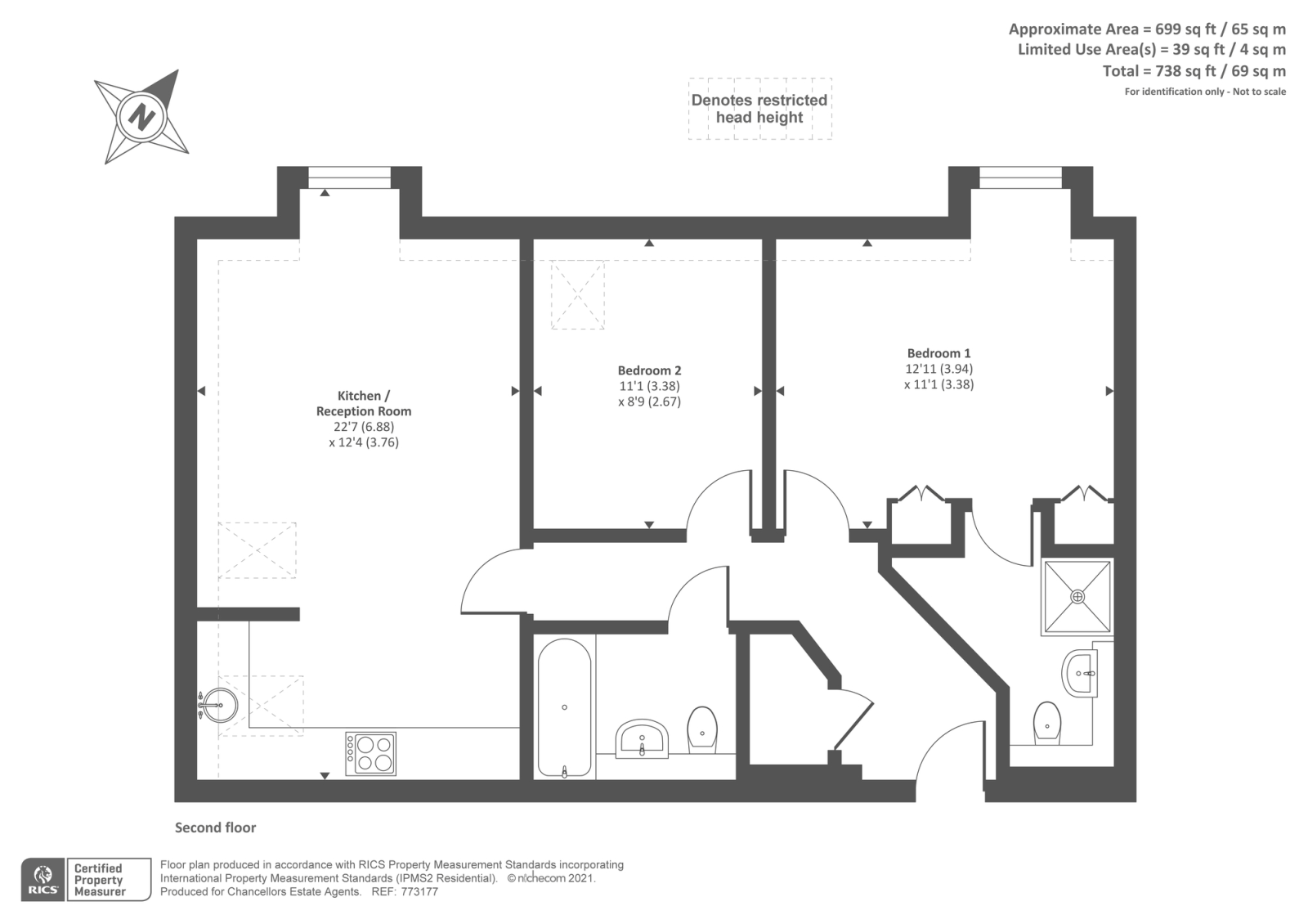 Bagshot, Surrey GU19, 2 bedroom flat for sale 59935818 PrimeLocation