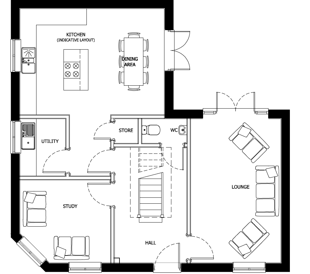 Off High Road, Weston, Spalding PE12, 4 bedroom detached house for sale
