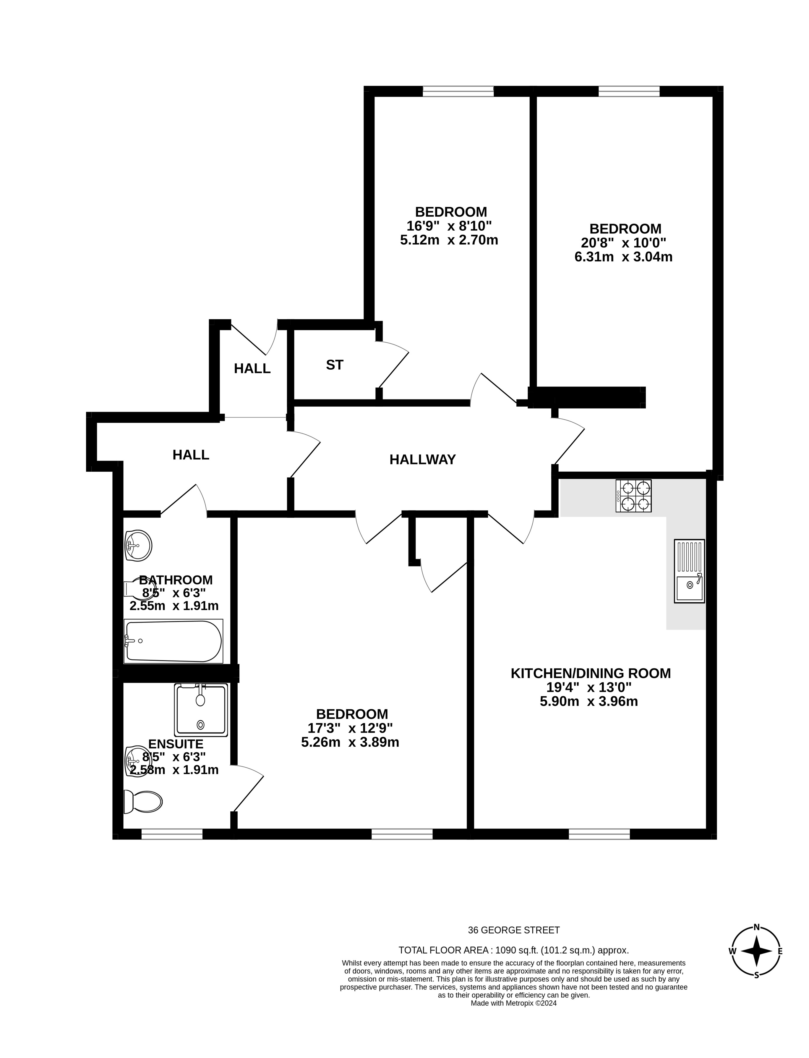 36/2 Street, Edinburgh EH2, 3 bedroom flat for sale 67370126