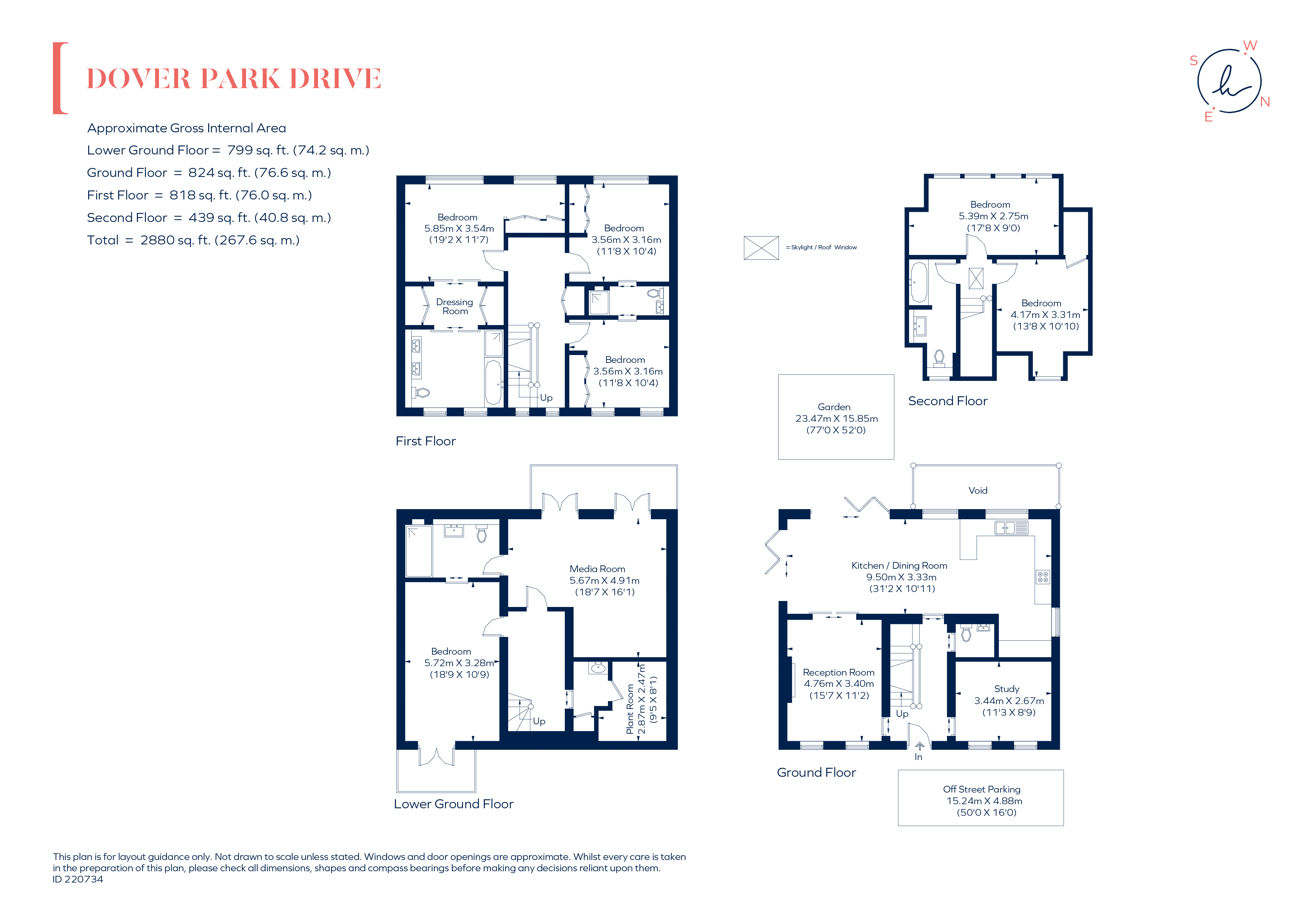 Dover Park Drive, Putney SW15, 6 bedroom detached house for sale