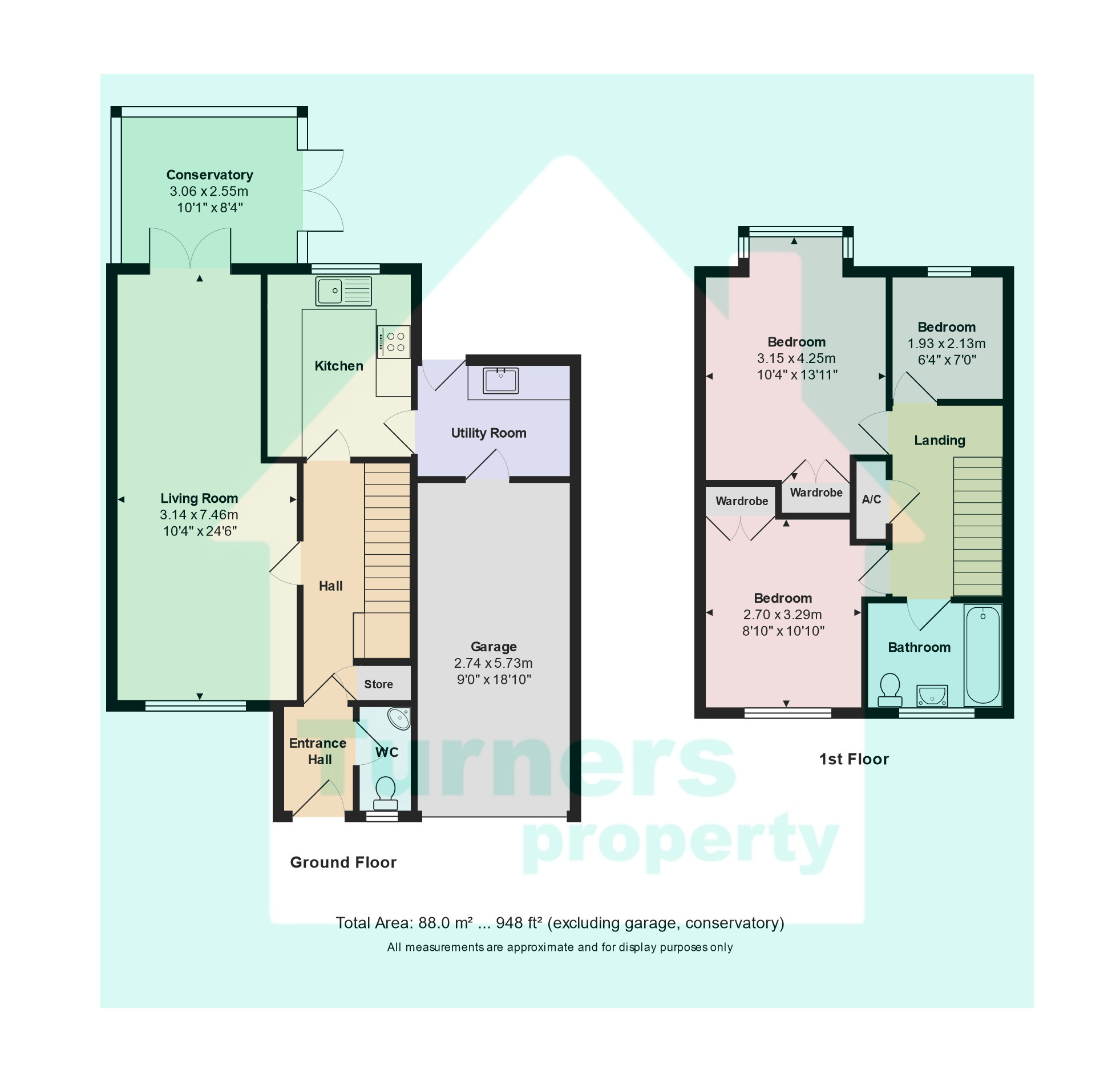 Hinchliffe Close, Hamworthy, Poole BH15, 3 bedroom linkdetached house