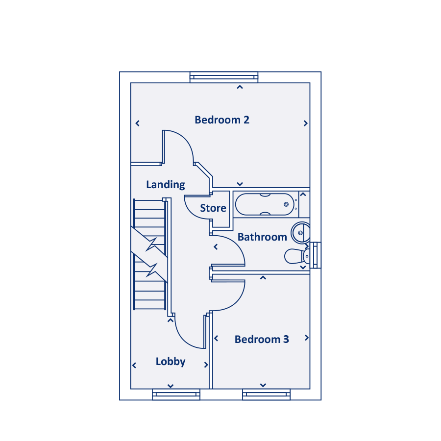 "Bamburgh" at Woodfield Way, Balby, Doncaster DN4, 3 bedroom property