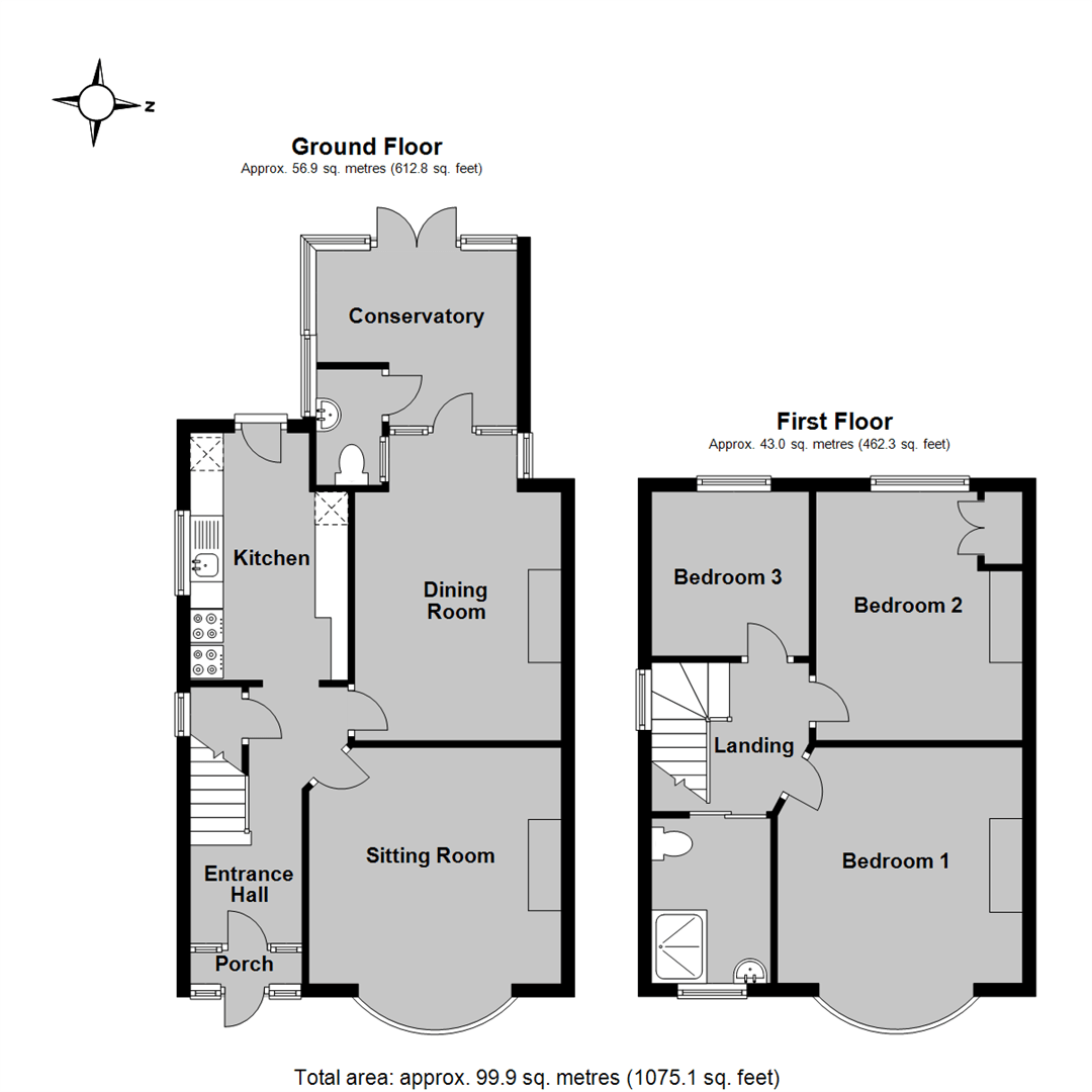 Graystone Road, Tankerton, Whitstable CT5, 3 bedroom semidetached house for sale 61776916