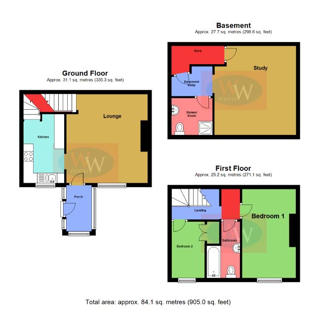 Mark Street, Bradford, West Yorkshire BD5, 2 bedroom terraced house for