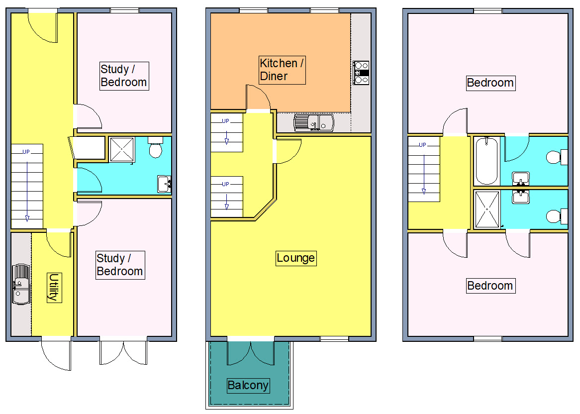 Red Hall Court, Felixstowe IP11, 4 bedroom terraced house for sale