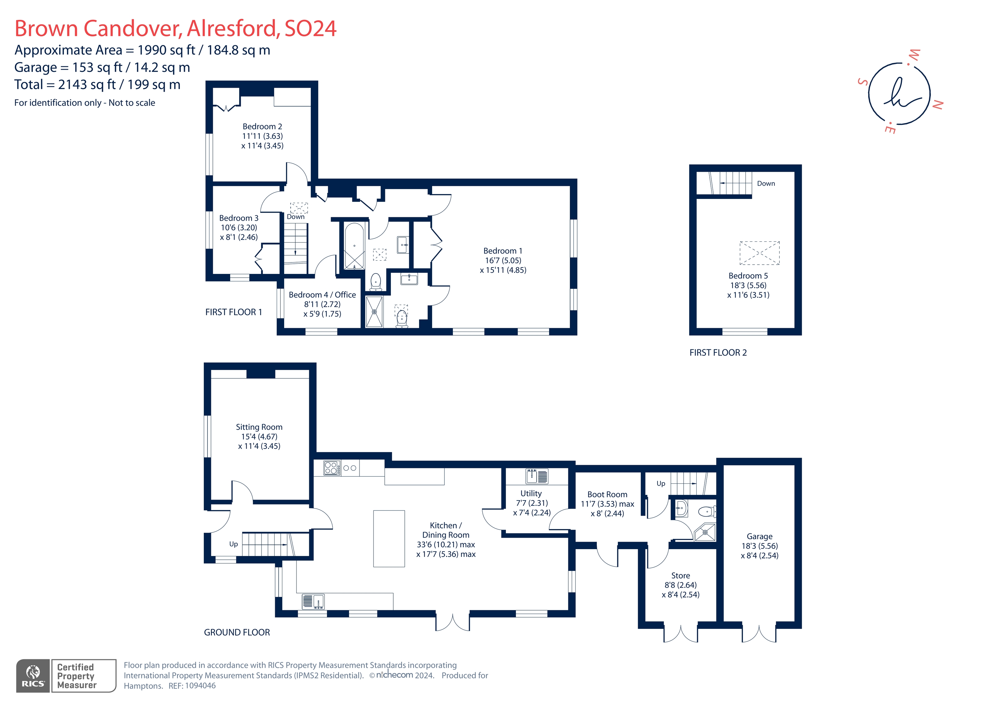 Brown Candover, Alresford SO24, 4 bedroom cottage for sale 66884285