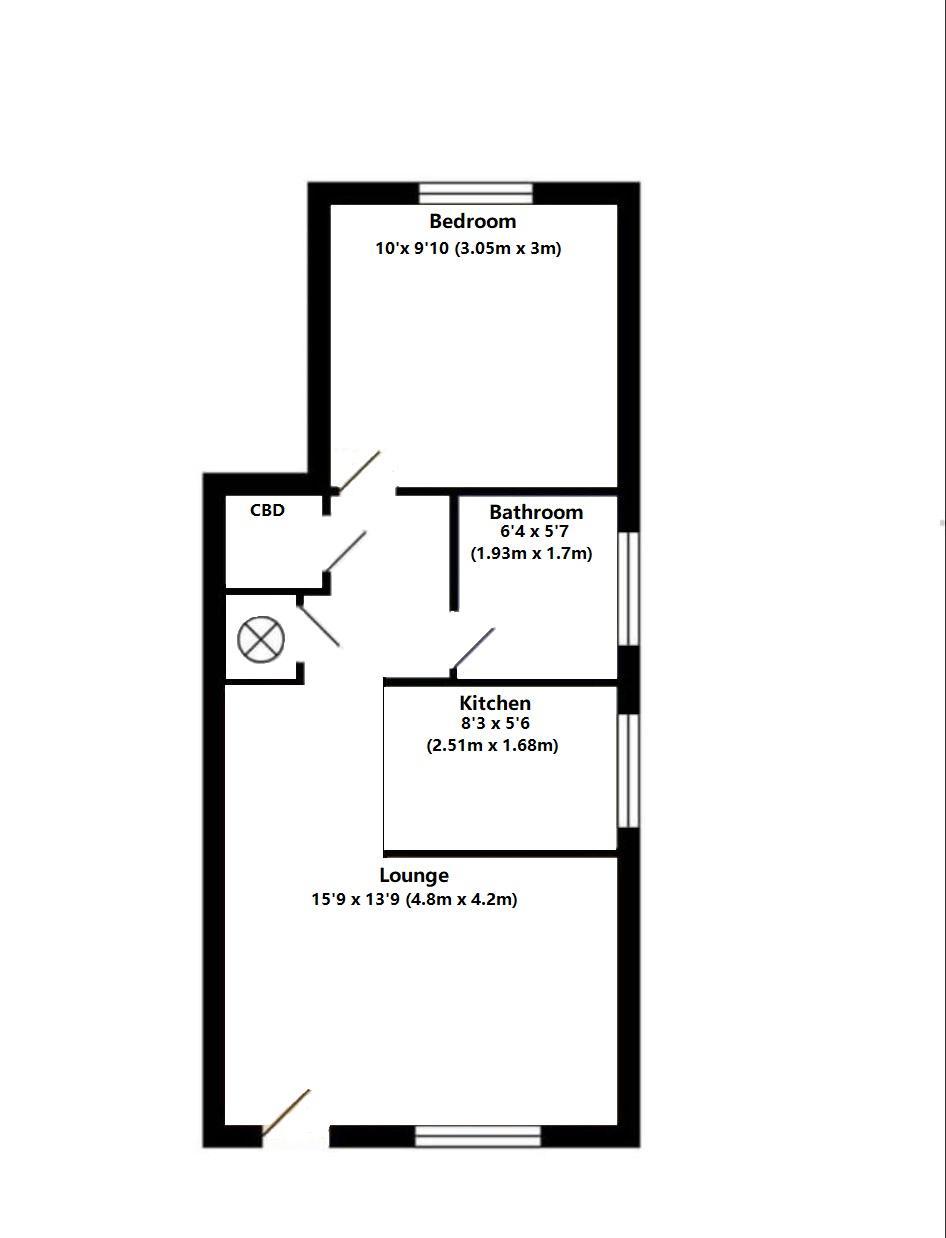 Heatherbank Close, Crayford, Kent DA1, 1 bedroom flat for sale