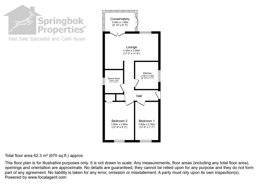 2 bed bungalow for sale in Craven View, Warwick Drive, Barnoldswick