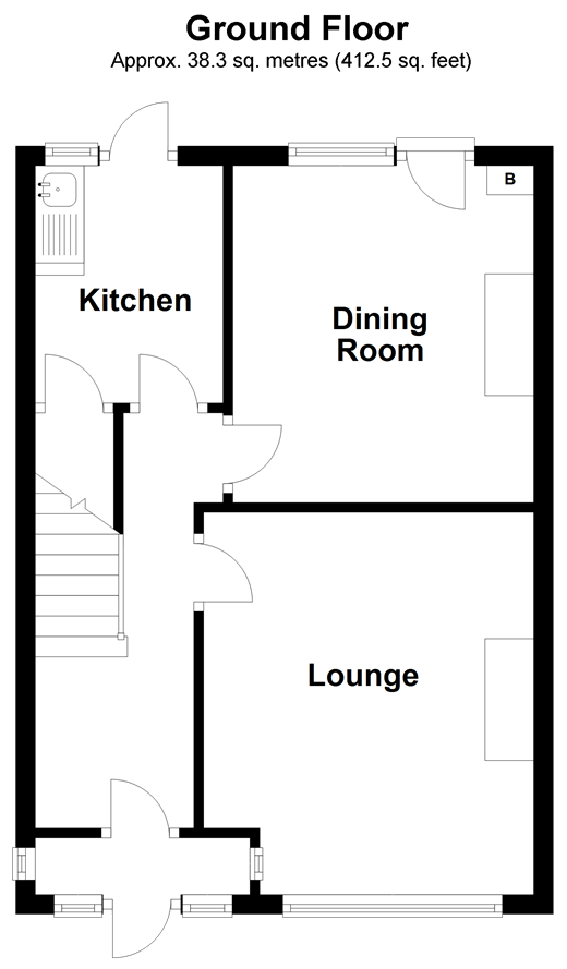 Hampton Road, Ilford, Essex IG1, 3 bedroom terraced house for sale