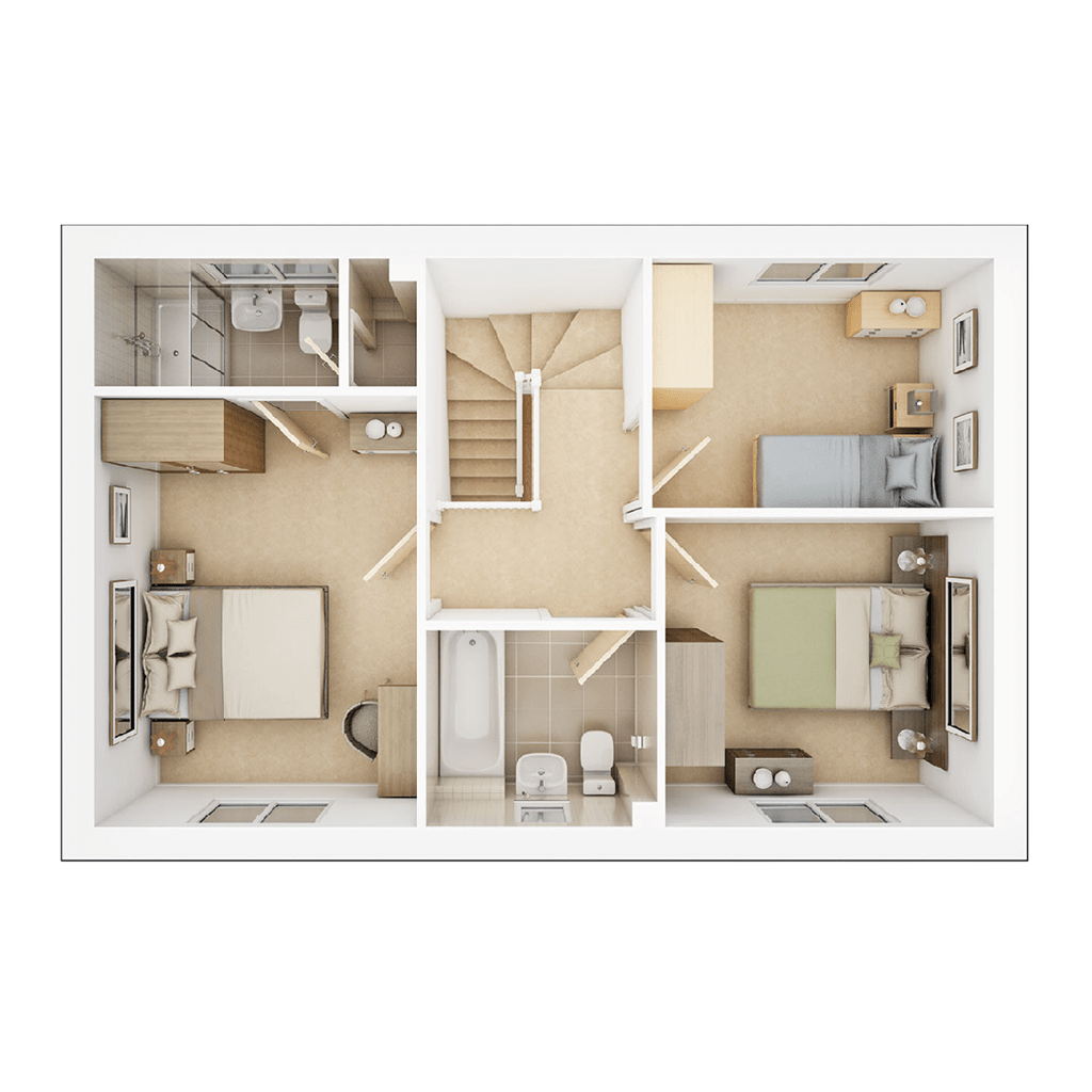 "The Ardale Plot 181" at Banbury Road, Warwick CV34, 3 bedroom
