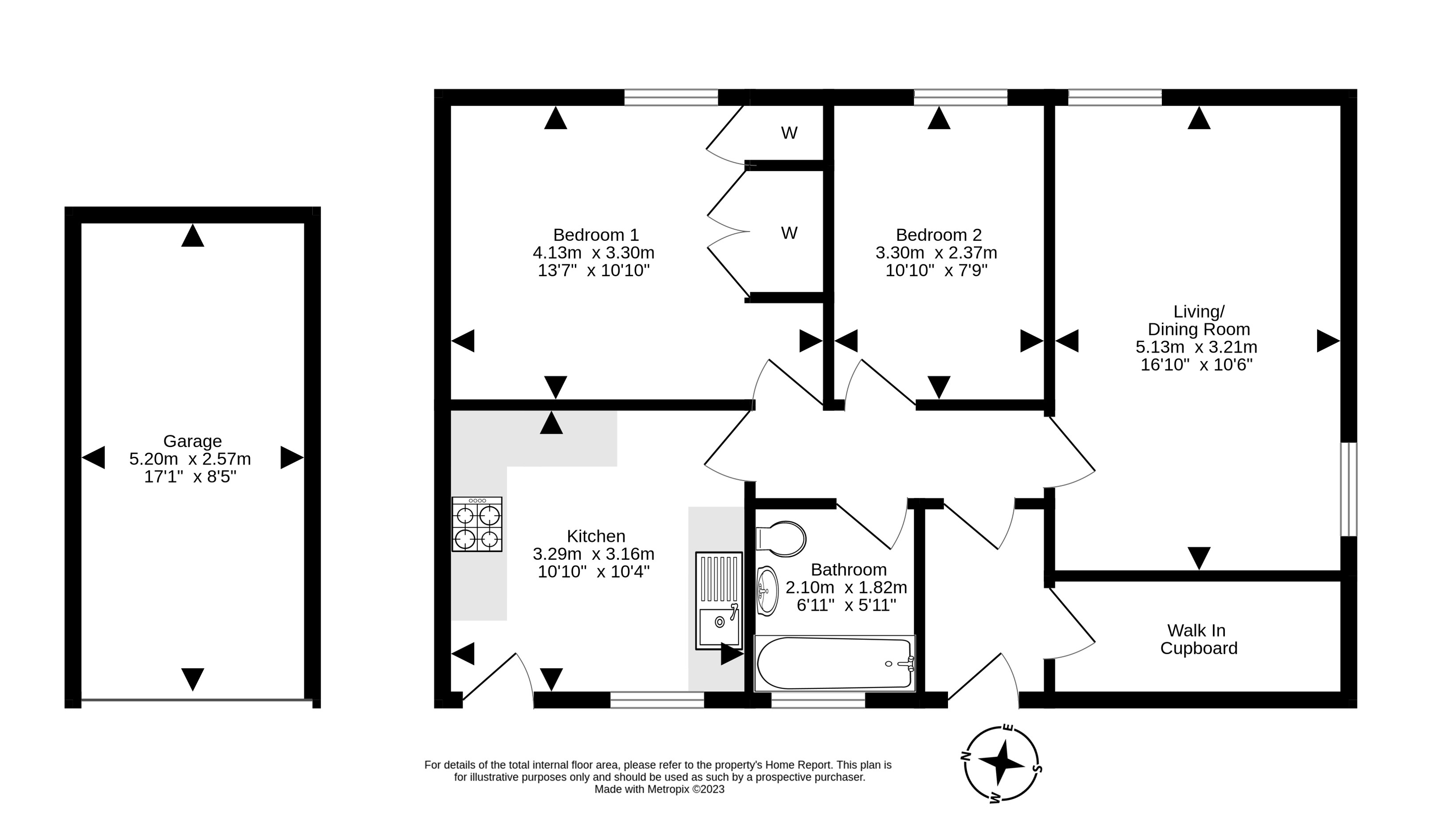 34 Barntongate Terrace, Edinburgh EH4, 2 bedroom terraced bungalow for sale 64466362