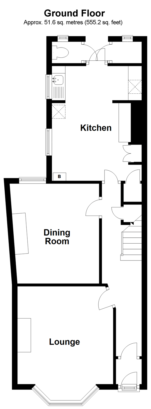 Dane Park Road, Ramsgate, Kent CT11, 3 bedroom end terrace house for