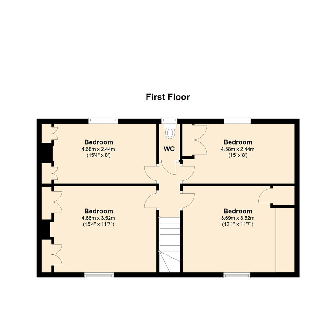 Main Street, Hougham, Grantham NG32, 4 bedroom semidetached house for