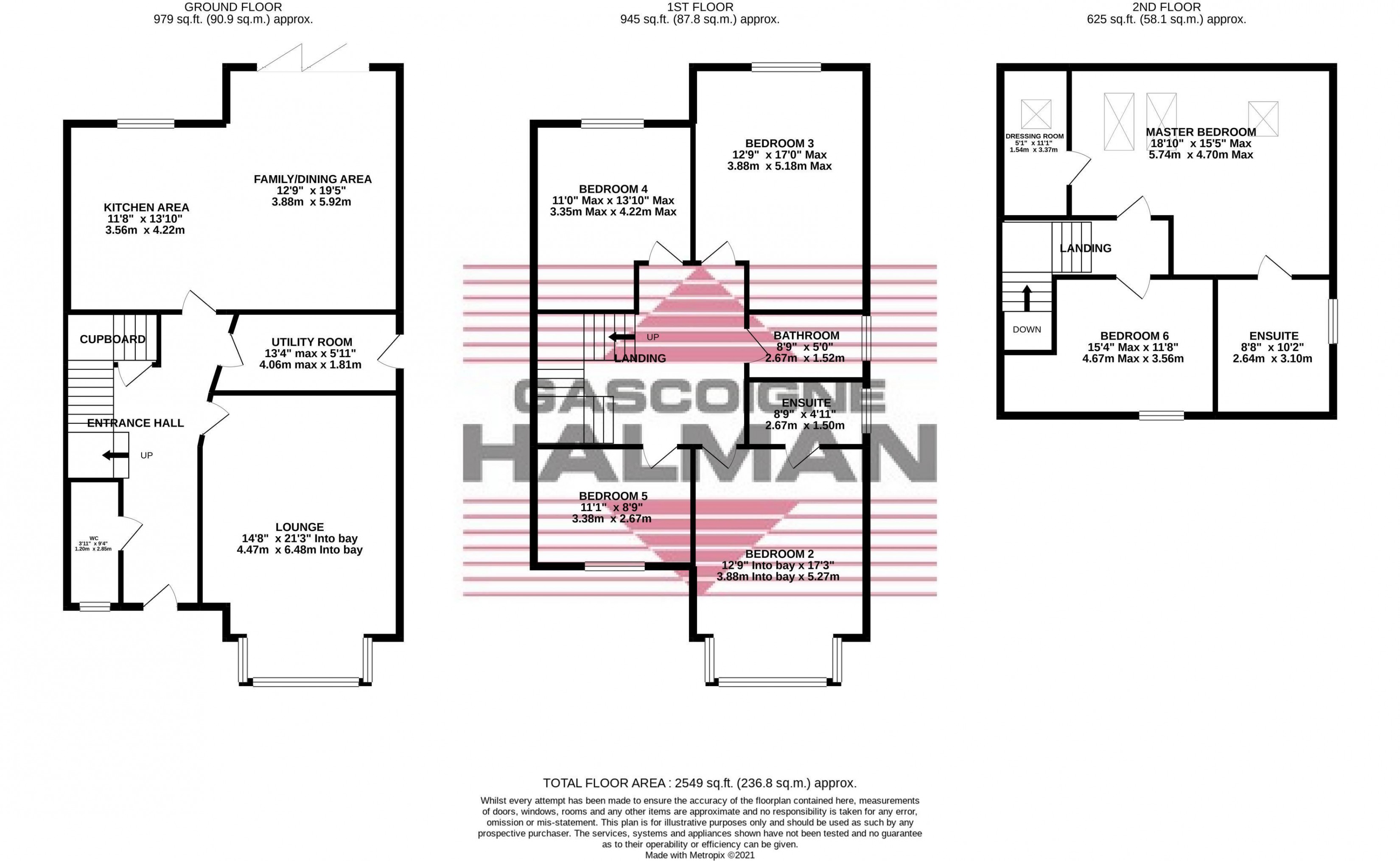 Sandy Lane, Romiley, Stockport SK6, 6 bedroom semidetached house for
