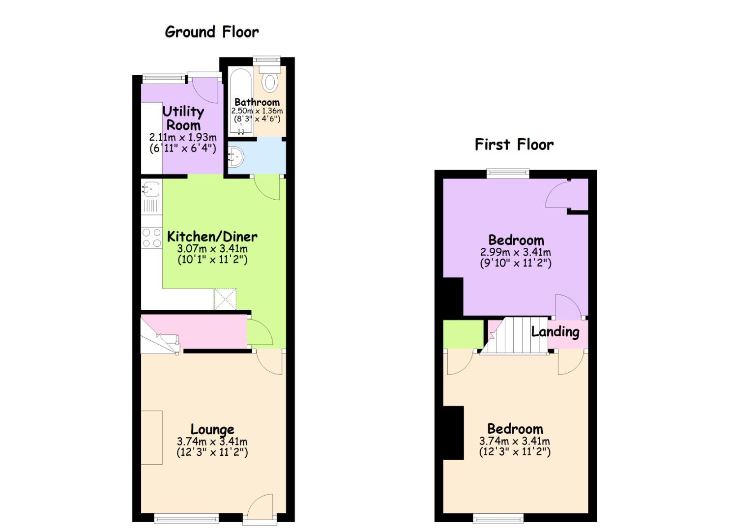 Kingfield Road, Radford, Coventry CV6, 2 bedroom terraced house for